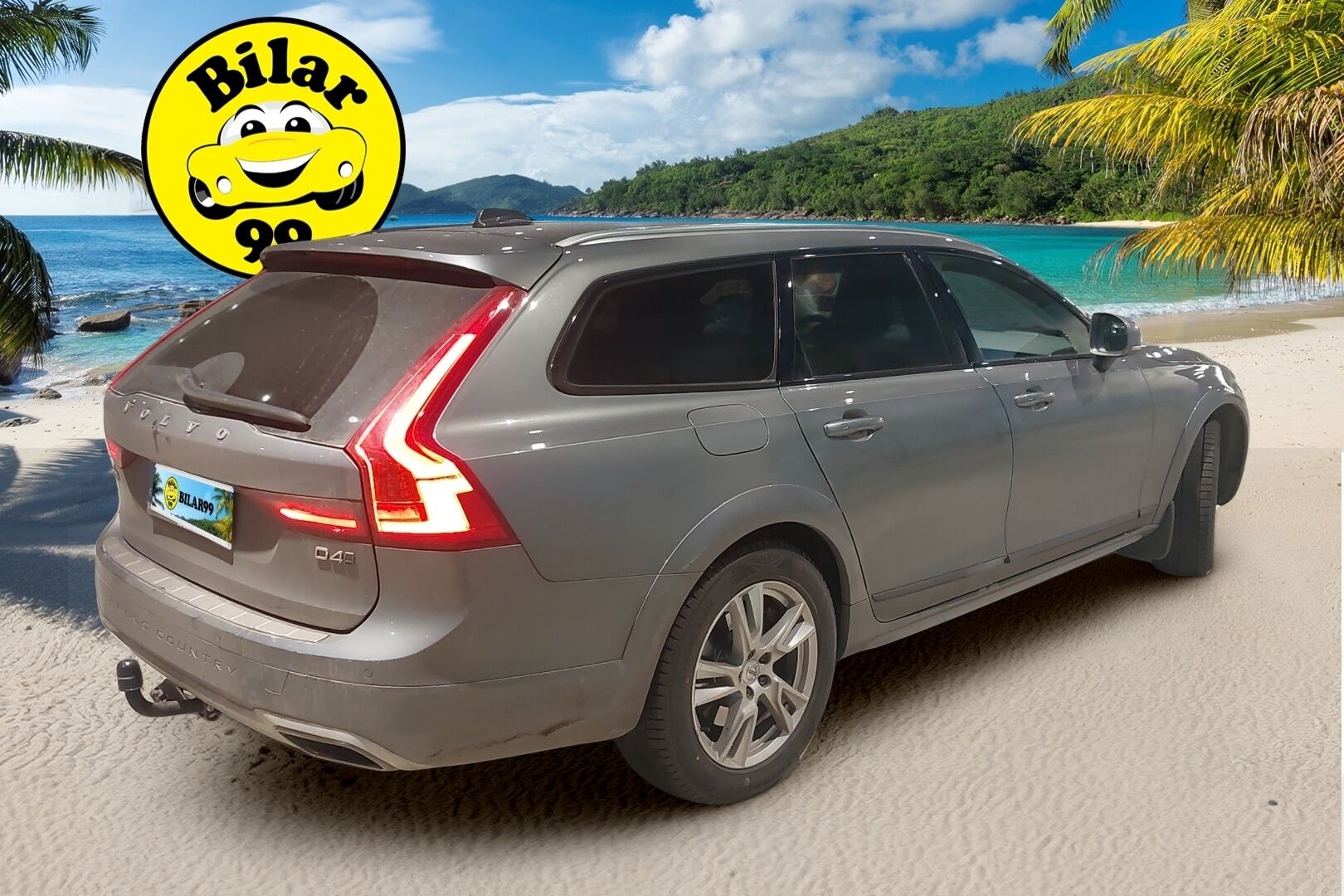 Volvo V90 Cross Country 2019 D4 AWD Plus // Suomi-Auto / Adapt.Vak / Webasto / NAVI / Keyless / Vetokoukku / Sähkökontti / Active-LED - Erinomaisesti pidetty Suomi-Volvo! - Osta nyt, maksa vasta ensi vuonna