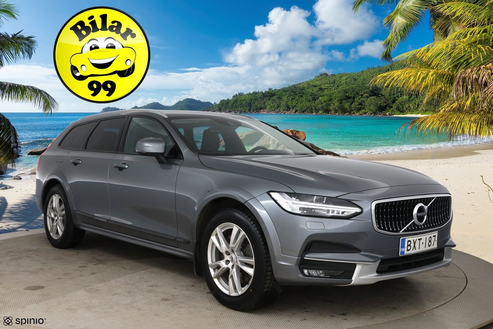 Volvo V90 Cross Country 2020 D4 AWD Plus // Suomi-Auto / Adapt.Vak / Webasto / NAVI / Keyless / Vetokoukku / Sähkökontti / Active-LED - Erinomaisesti pidetty Suomi-Volvo!