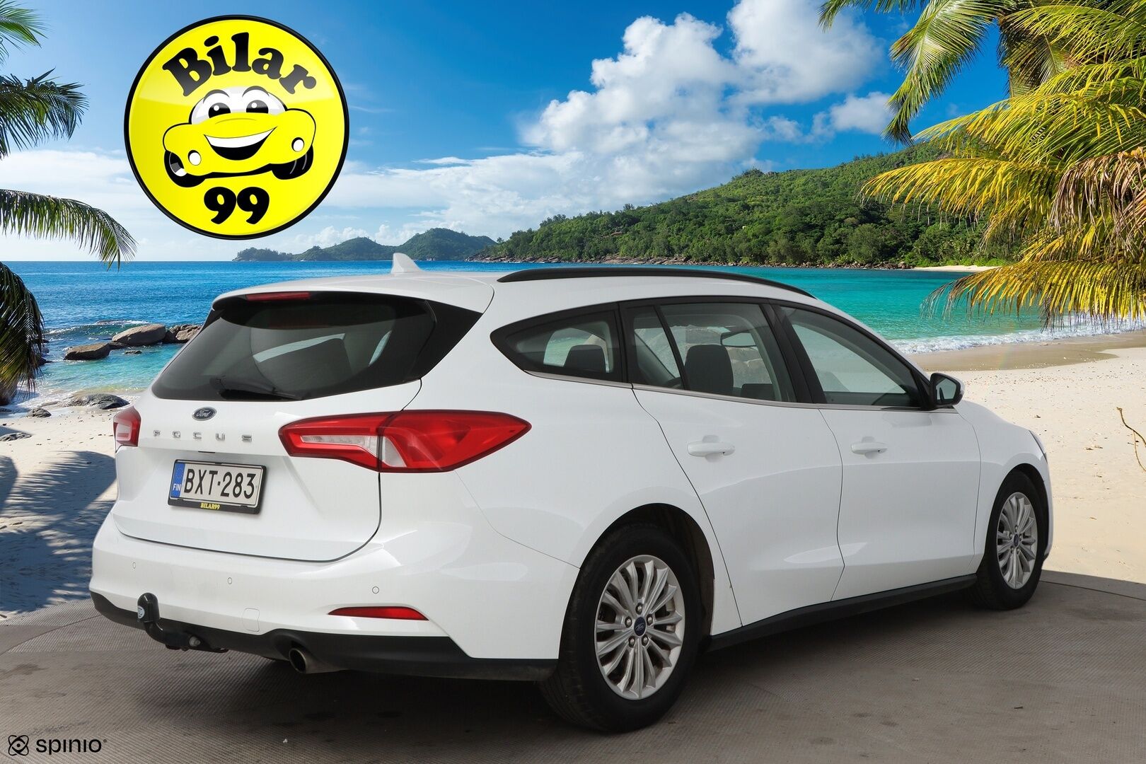 Ford Focus 2019 2,0 TDCi EcoBlue 150hv A8 Titanium Wagon * Webasto / Vetokoukku / Lämmitettävä tuulilasi / Apple&Android - Suomiauto / Jakopää tehty / 2x Fiksut renkaat! - Osta nyt, maksa vasta ensi vuonna