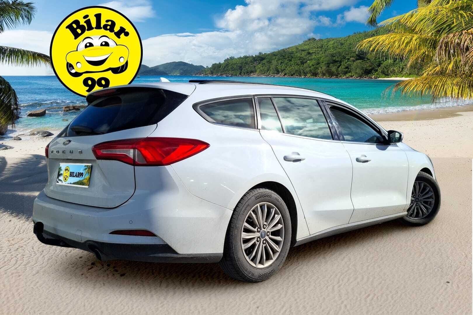 Ford Focus 2019 2,0 TDCi EcoBlue 150hv A8 Titanium Wagon - *Webasto / Koukku / KeylessGo / Led-ajovalot / Lämmitettävä tuulilasi / Navigointi / Juuri saapunut Tampereelle!!*