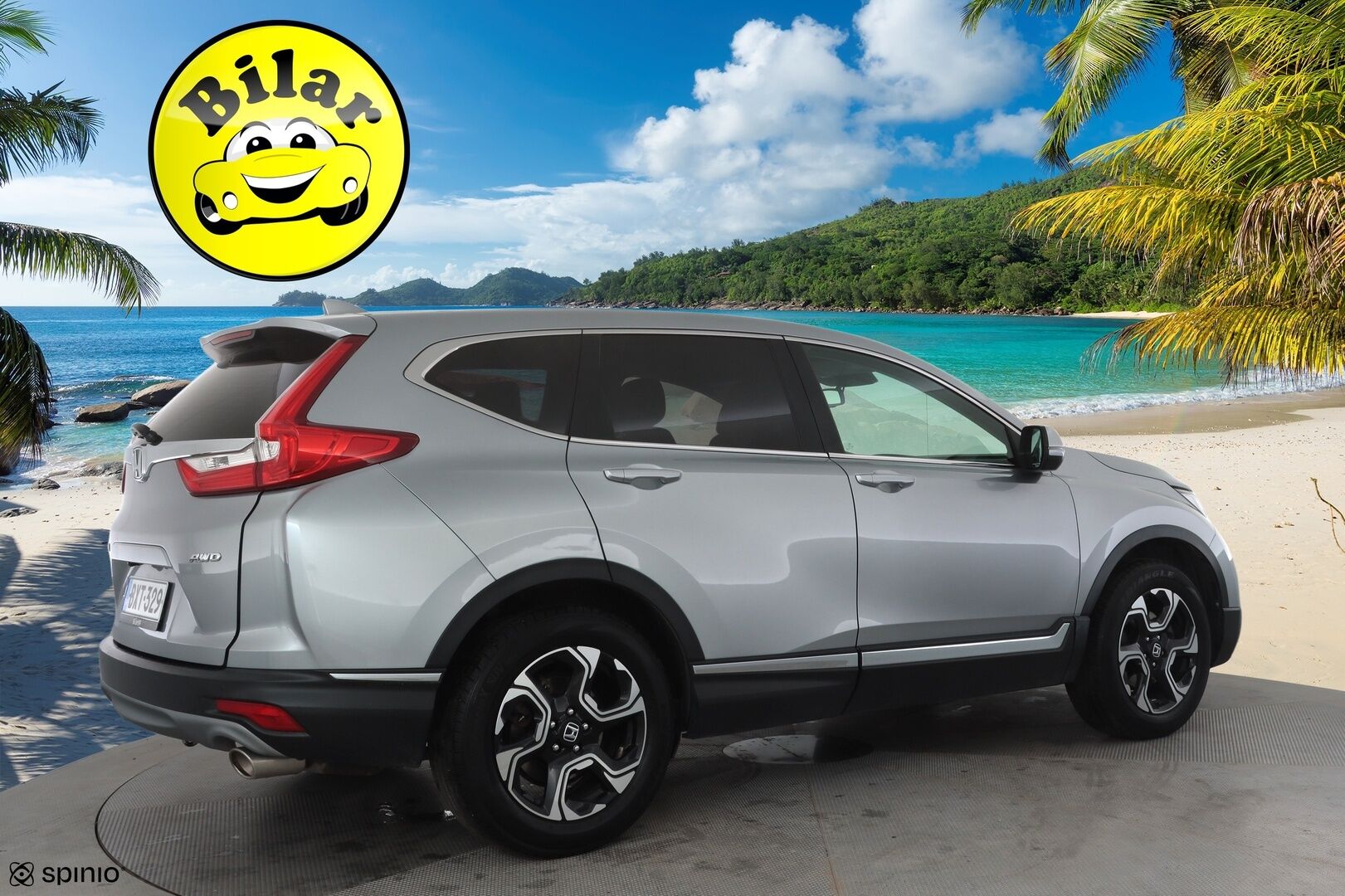 Honda CR-V 2019 Elegance AWD AT 193 hv - | ACC | LED | Polttoainelämmitin | P.kamera ja tutkat | Lane Assist | Apple & Android | Navi | BT | 2x renkaat aluin | Merkkihuollettu |