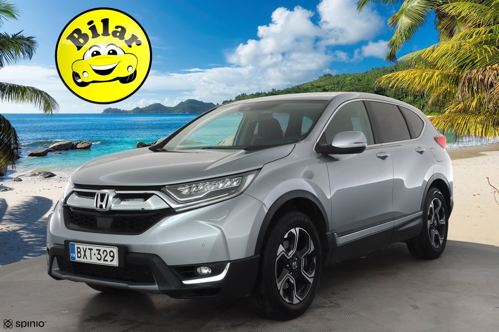 Honda CR-V 2019 Elegance AWD AT 193 hv - | ACC | LED | Polttoainelämmitin | P.kamera ja tutkat | Lane Assist | Apple & Android | Navi | BT | 2x renkaat aluin | Merkkihuollettu |