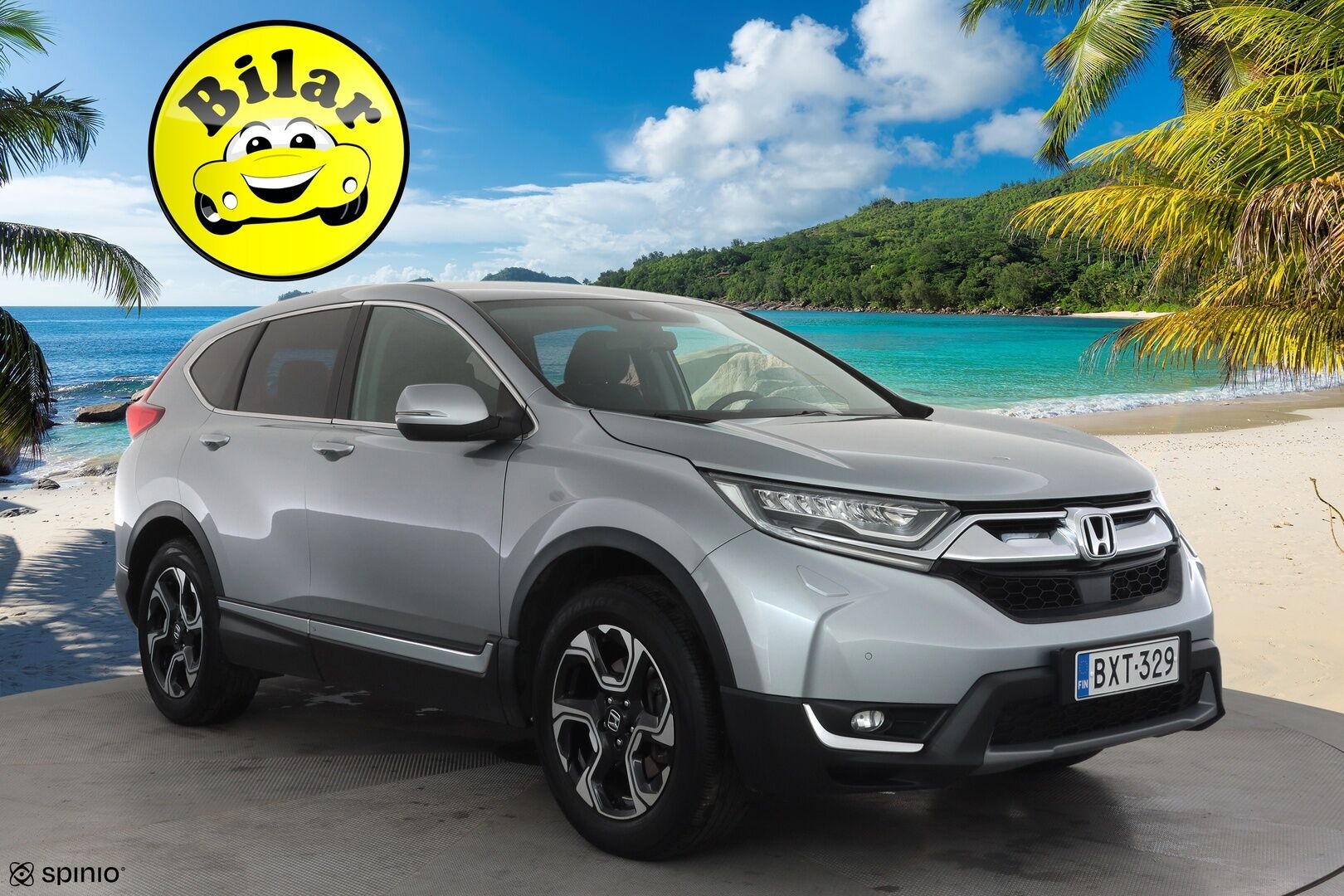 Honda CR-V 2019 Elegance AWD AT 193 hv - | ACC | LED | Polttoainelämmitin | P.kamera ja tutkat | Lane Assist | Apple & Android | Navi | BT | 2x renkaat aluin | Merkkihuollettu |