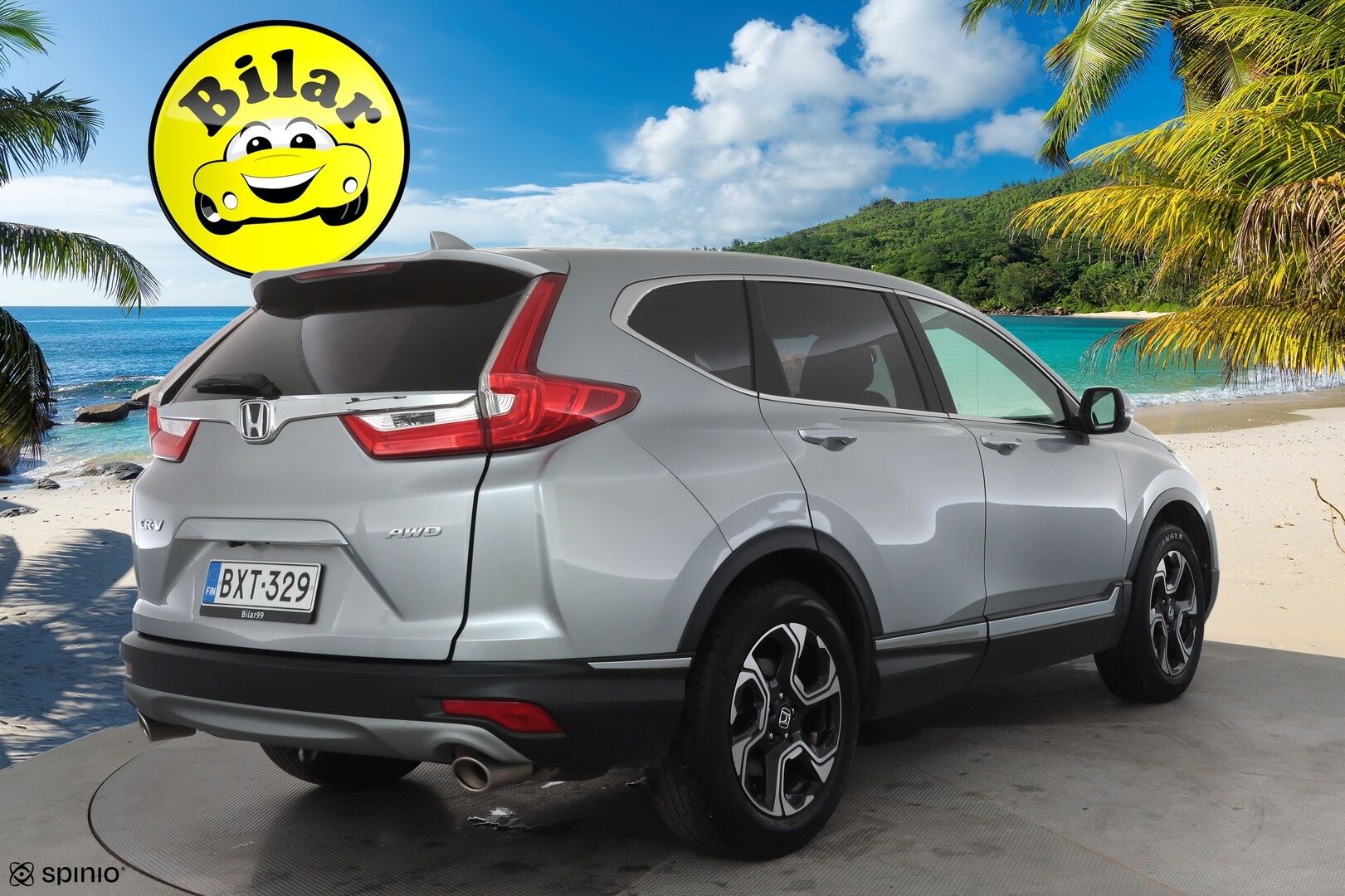 Honda CR-V 2019 Elegance AWD AT 193 hv - | ACC | LED | Polttoainelämmitin | P.kamera ja tutkat | Lane Assist | Apple & Android | Navi | BT | 2x renkaat aluin | Merkkihuollettu |