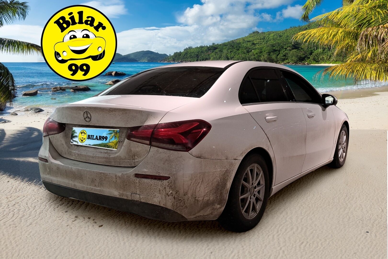 Mercedes-Benz A 2019 200 A sedan Launch Edition Style *Lohko / Carplay / P-Kamera / Led High Performance / Sporttipenkit* - Todella siisti kuntoinen / Kahdet hyvät renkaat! 