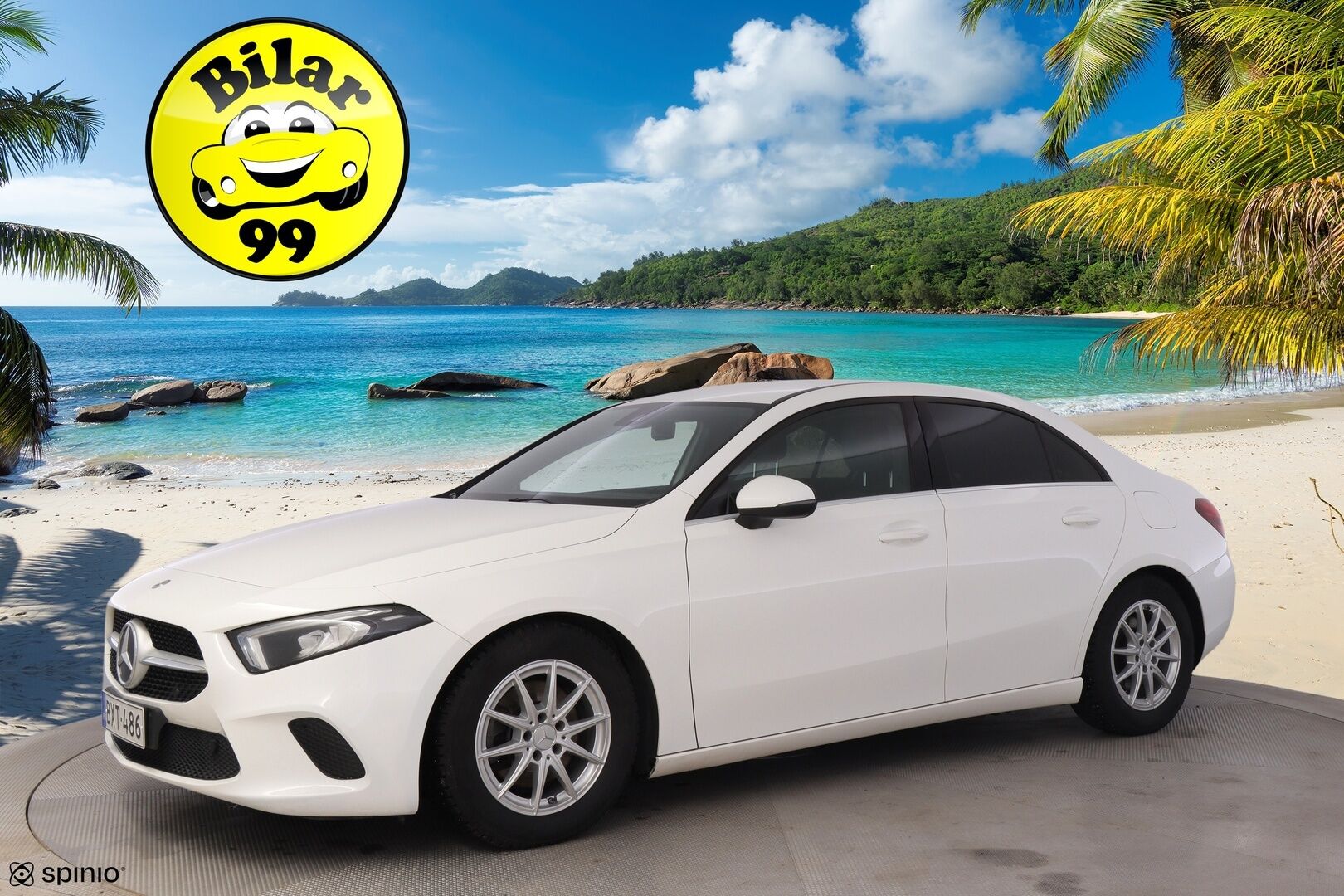 Mercedes-Benz A 2019 200 A sedan Launch Edition Style *Lohko / Carplay / P-Kamera / Led High Performance / Sporttipenkit* - Todella siisti kuntoinen / Kahdet hyvät renkaat! 