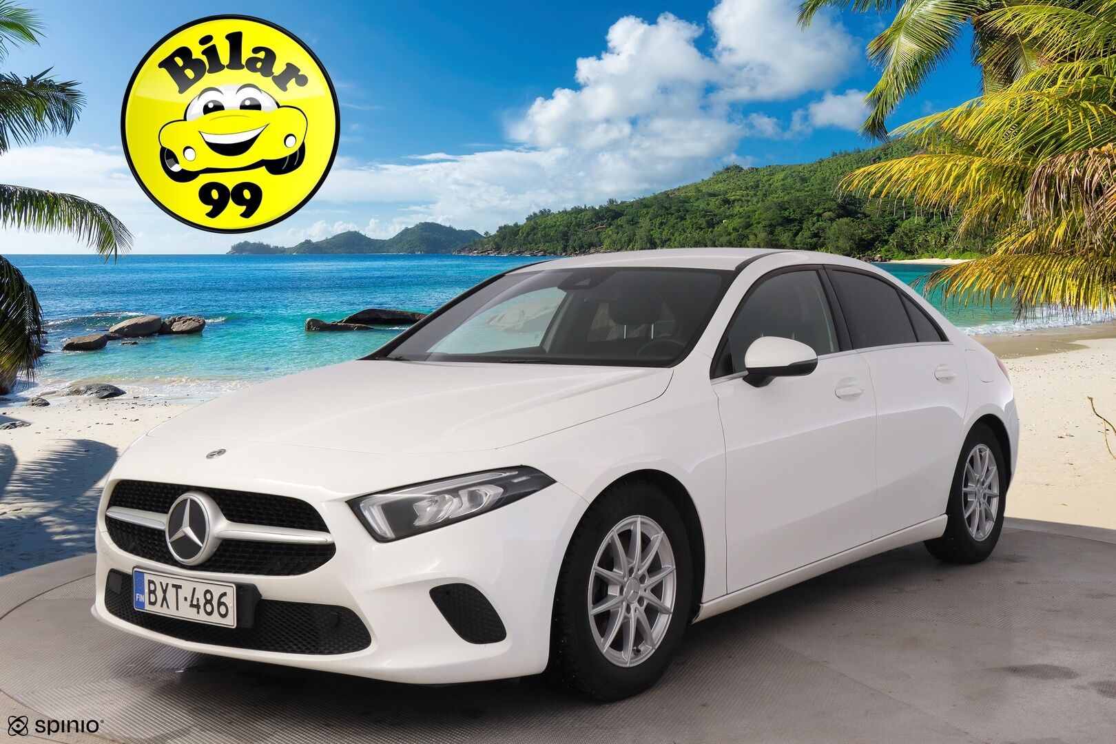 Mercedes-Benz A 2019 200 A sedan Launch Edition Style *Lohko / Carplay / P-Kamera / Led High Performance / Sporttipenkit* - Todella siisti kuntoinen / Kahdet hyvät renkaat! 