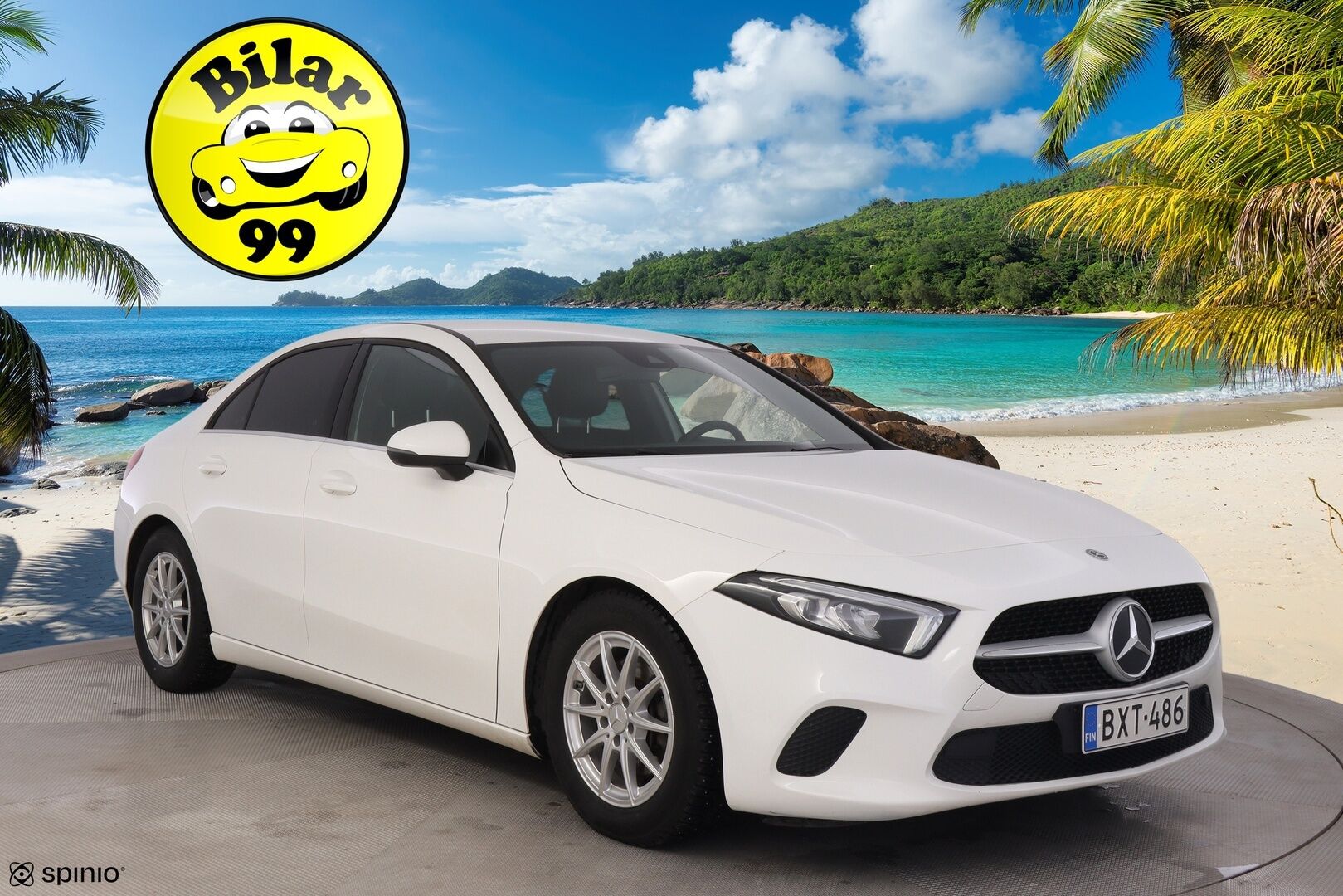 Mercedes-Benz A 2019 200 A sedan Launch Edition Style *Lohko / Carplay / P-Kamera / Led High Performance / Sporttipenkit* - Todella siisti kuntoinen / Kahdet hyvät renkaat! 