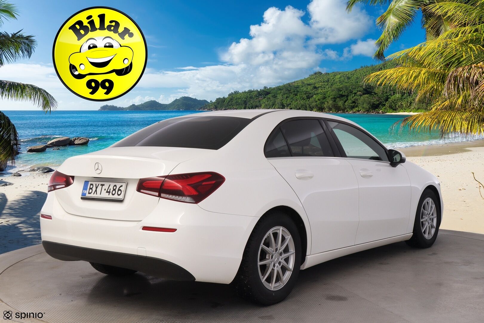 Mercedes-Benz A 2019 200 A sedan Launch Edition Style *Lohko / Carplay / P-Kamera / Led High Performance / Sporttipenkit* - Todella siisti kuntoinen / Kahdet hyvät renkaat! 