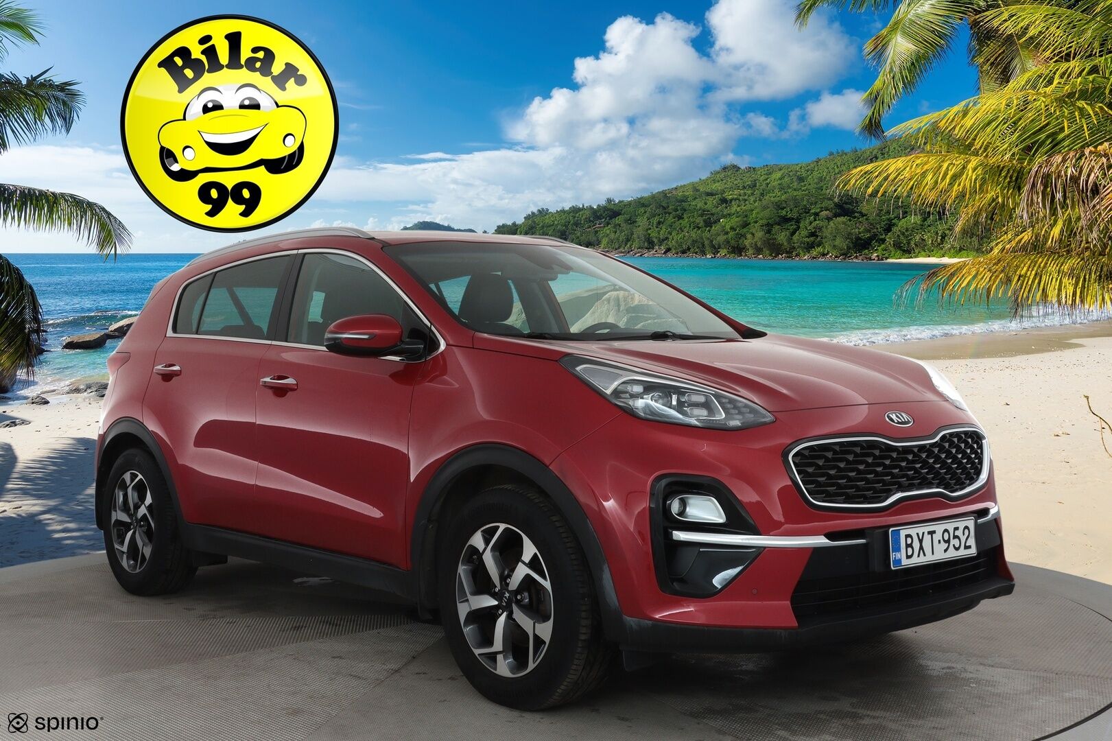 Kia Sportage 2019 1,6 T-GDI ISG Urban EX DCT A/T EcoDynamics **Koukku / LED-valot / P.Kamera / Navi / Kaistavahti / KeylessGO** - Suomi-auto / Kahdet Renkaat