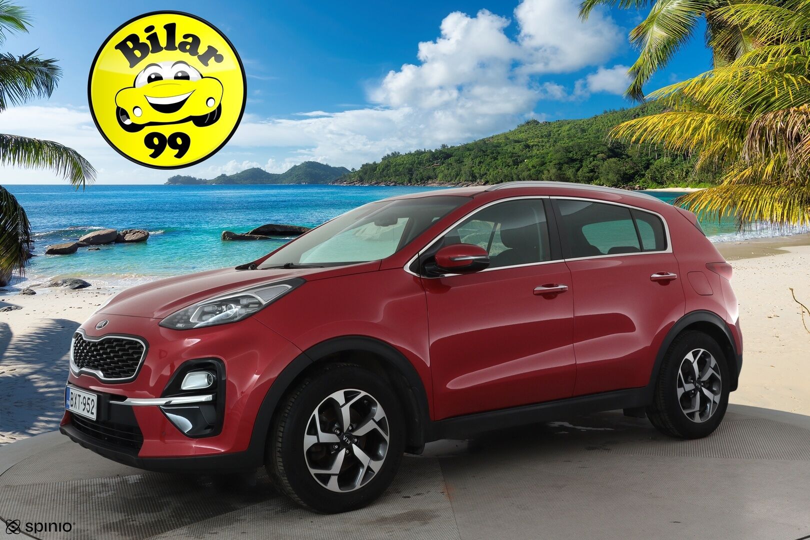 Kia Sportage 2019 1,6 T-GDI ISG Urban EX DCT A/T EcoDynamics **Koukku / LED-valot / P.Kamera / Navi / Kaistavahti / KeylessGO** - Suomi-auto / Kahdet Renkaat
