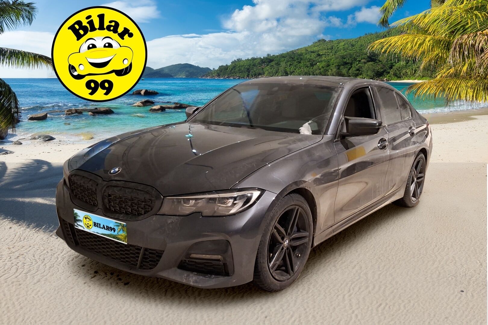 BMW 320 2020 G20 Sedan 320d A xDrive Business Luxury *M-Sport Look / Digimittari / Tutkat / Koukku / Ambient / Sporttinahat* - Siistikuntoinen ja hyvin huollettu Suomiauto kaksilla renkailla ja vanteilla!