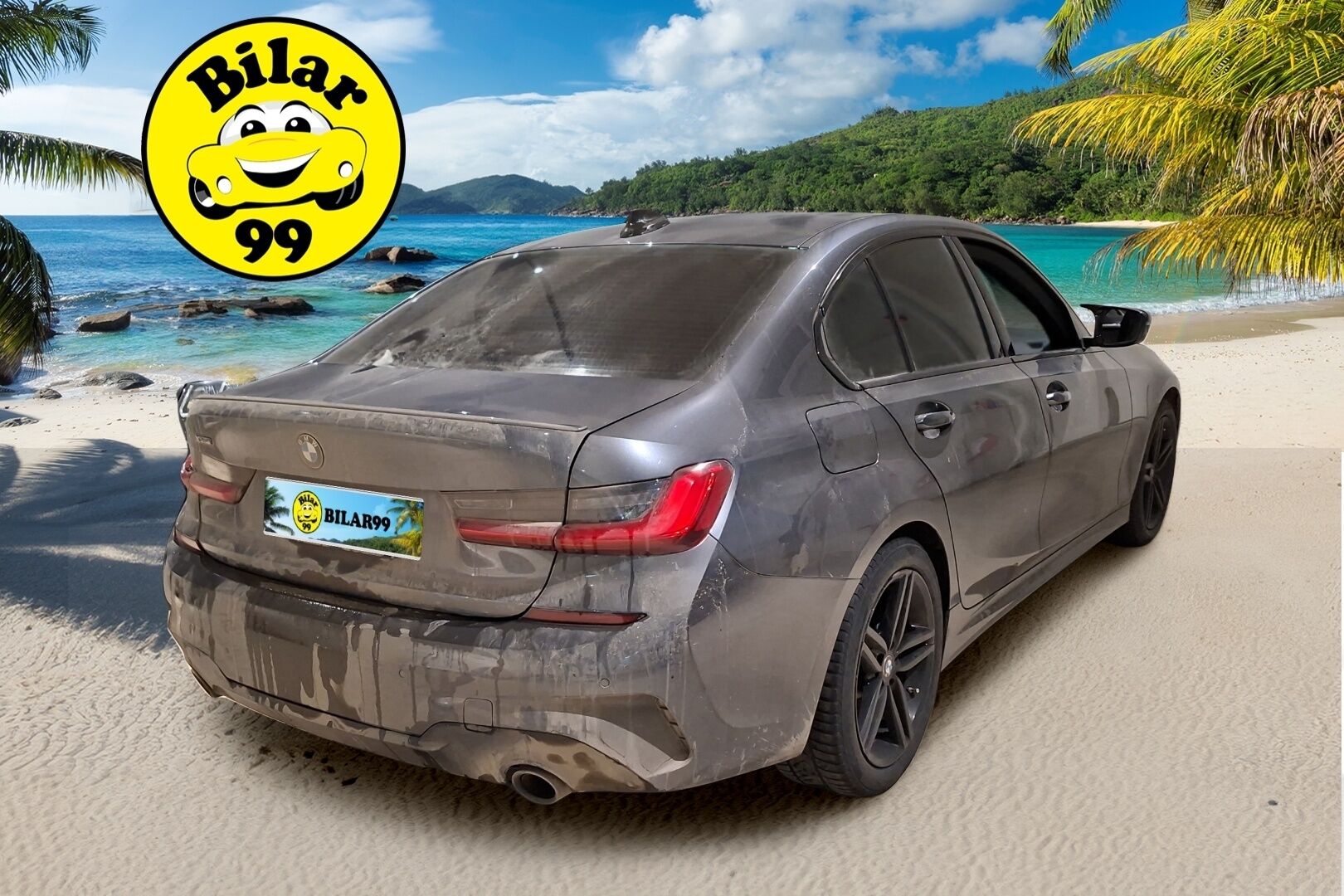 BMW 320 2020 G20 Sedan 320d A xDrive Business Luxury *M-Sport Look / Digimittari / Tutkat / Koukku / Ambient / Sporttinahat* - Siistikuntoinen ja hyvin huollettu Suomiauto kaksilla renkailla ja vanteilla!