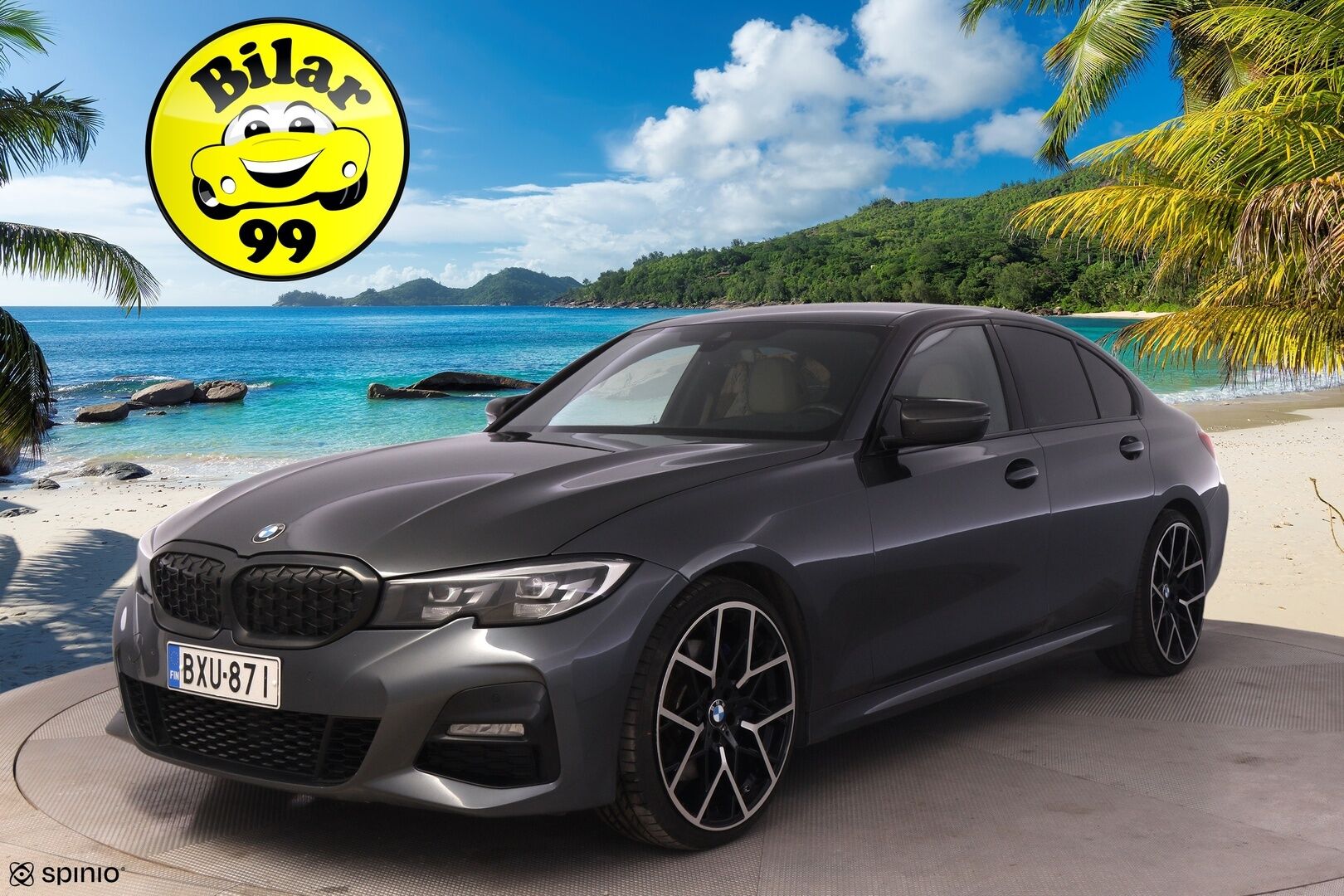 BMW 320 2020 G20 Sedan 320d A xDrive Business Luxury *M-Sport Look / Digimittari / Alcantara kattoverhoilu / Koukku / Ambient / Sporttinahat* - Siistikuntoinen ja hyvin huollettu Suomiauto kaksilla renkailla ja vanteilla! - HULLUT AVAJAISHULINAT KORKOTARJOUS 3,29 %