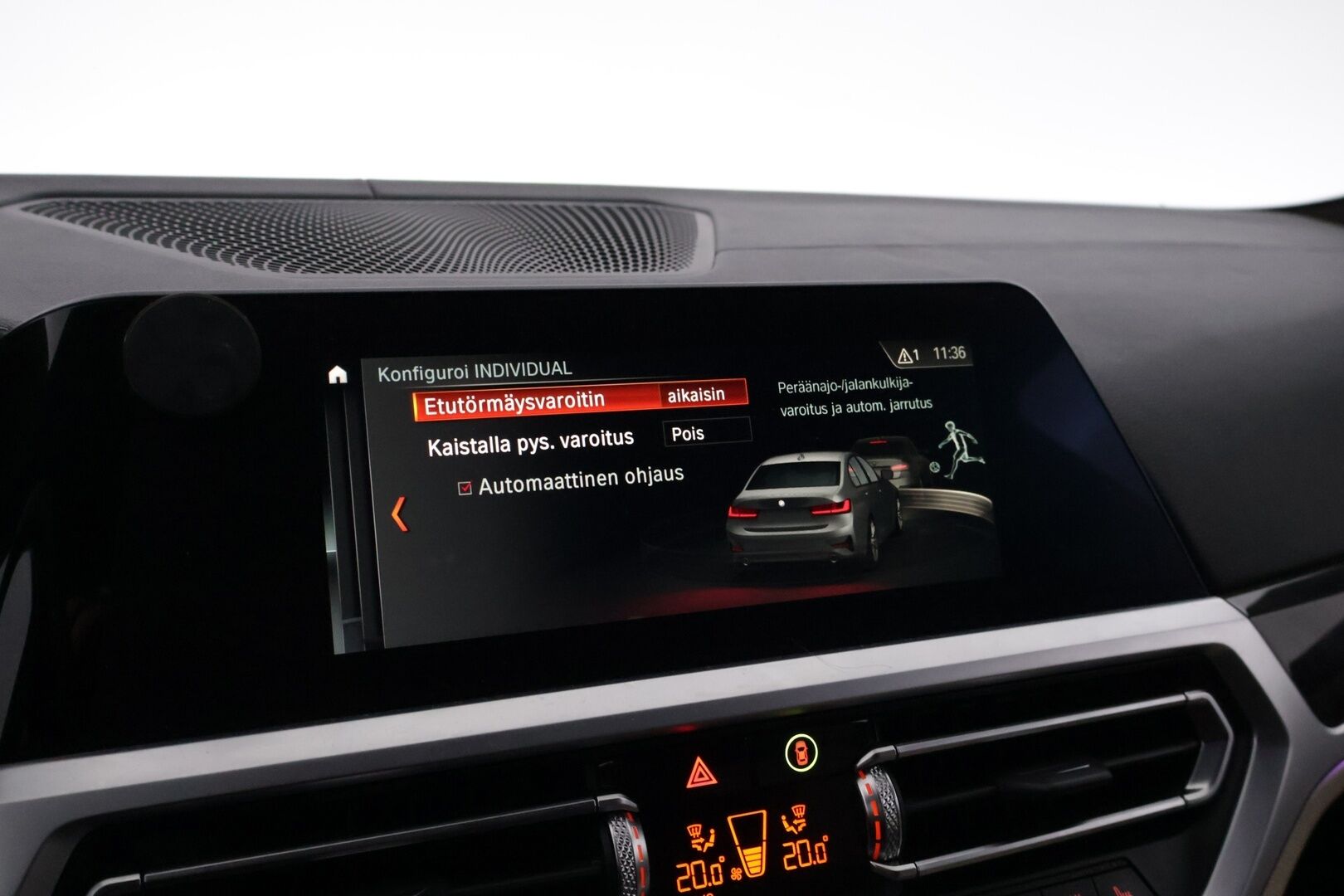 BMW 320 2020 G20 Sedan 320d A xDrive Business Luxury *M-Sport Look / Digimittari / Alcantara kattoverhoilu / Koukku / Ambient / Sporttinahat* - Siistikuntoinen ja hyvin huollettu Suomiauto kaksilla renkailla ja vanteilla! - HULLUT AVAJAISHULINAT KORKOTARJOUS 3,29 %