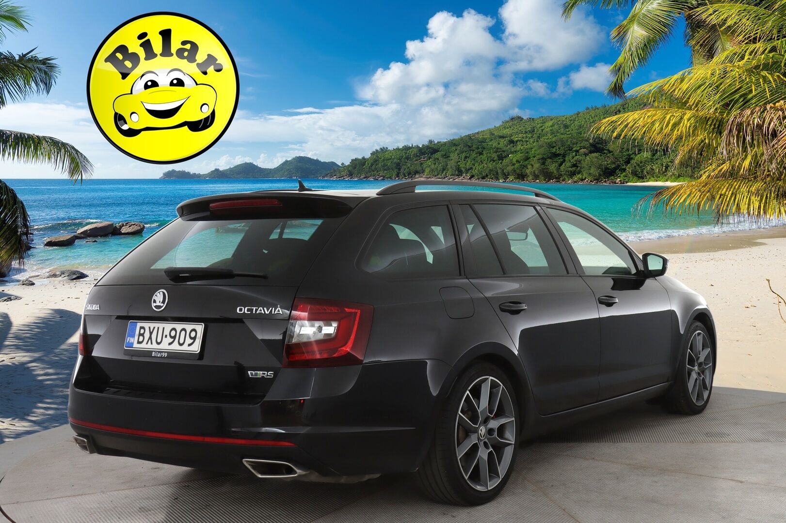 Skoda Octavia 2019 Combi 2,0 TSI RS BusinessLine DSG Autom. -  ACC | Webasto | Canton | Digimittaristo | P.Kamera | Keyless | Navi | Lämm. Ratti & Tuulilasi | SmartLink | LED | BLIS | Suomi-auto | 2X Renkaat & Vanteet |