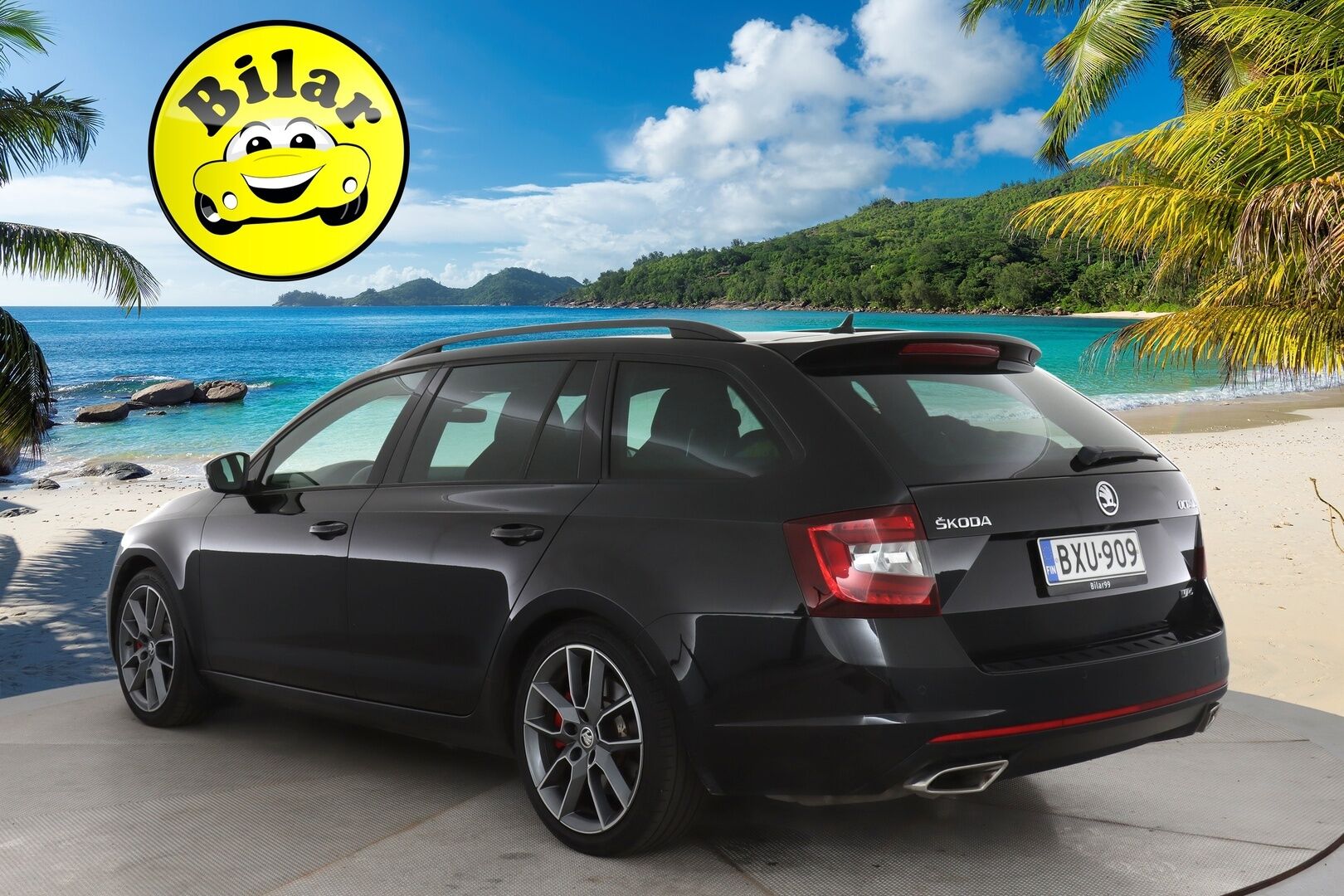 Skoda Octavia 2019 Combi 2,0 TSI RS BusinessLine DSG Autom. -  ACC | Webasto | Canton | Digimittaristo | P.Kamera | Keyless | Navi | Lämm. Ratti & Tuulilasi | SmartLink | LED | BLIS | Suomi-auto | 2X Renkaat & Vanteet |