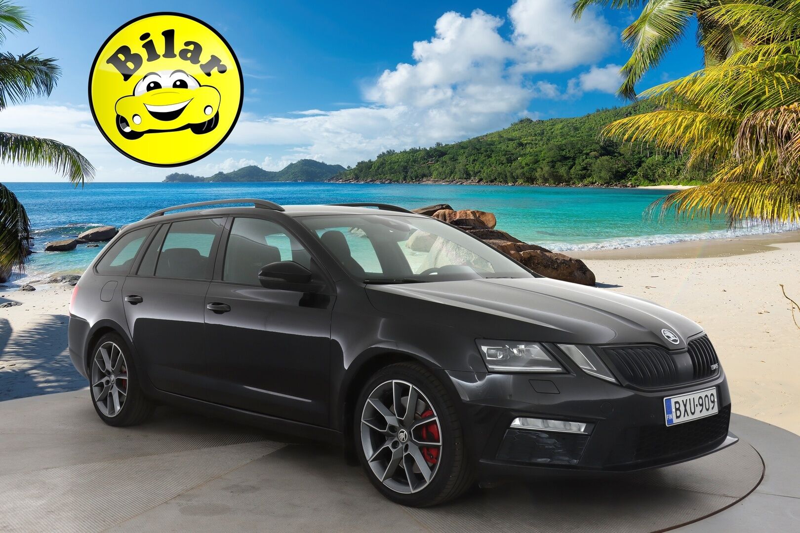 Skoda Octavia 2019 Combi 2,0 TSI RS BusinessLine DSG Autom. -  ACC | Webasto | Canton | Digimittaristo | P.Kamera | Keyless | Navi | Lämm. Ratti & Tuulilasi | SmartLink | LED | BLIS | Suomi-auto | 2X Renkaat & Vanteet |