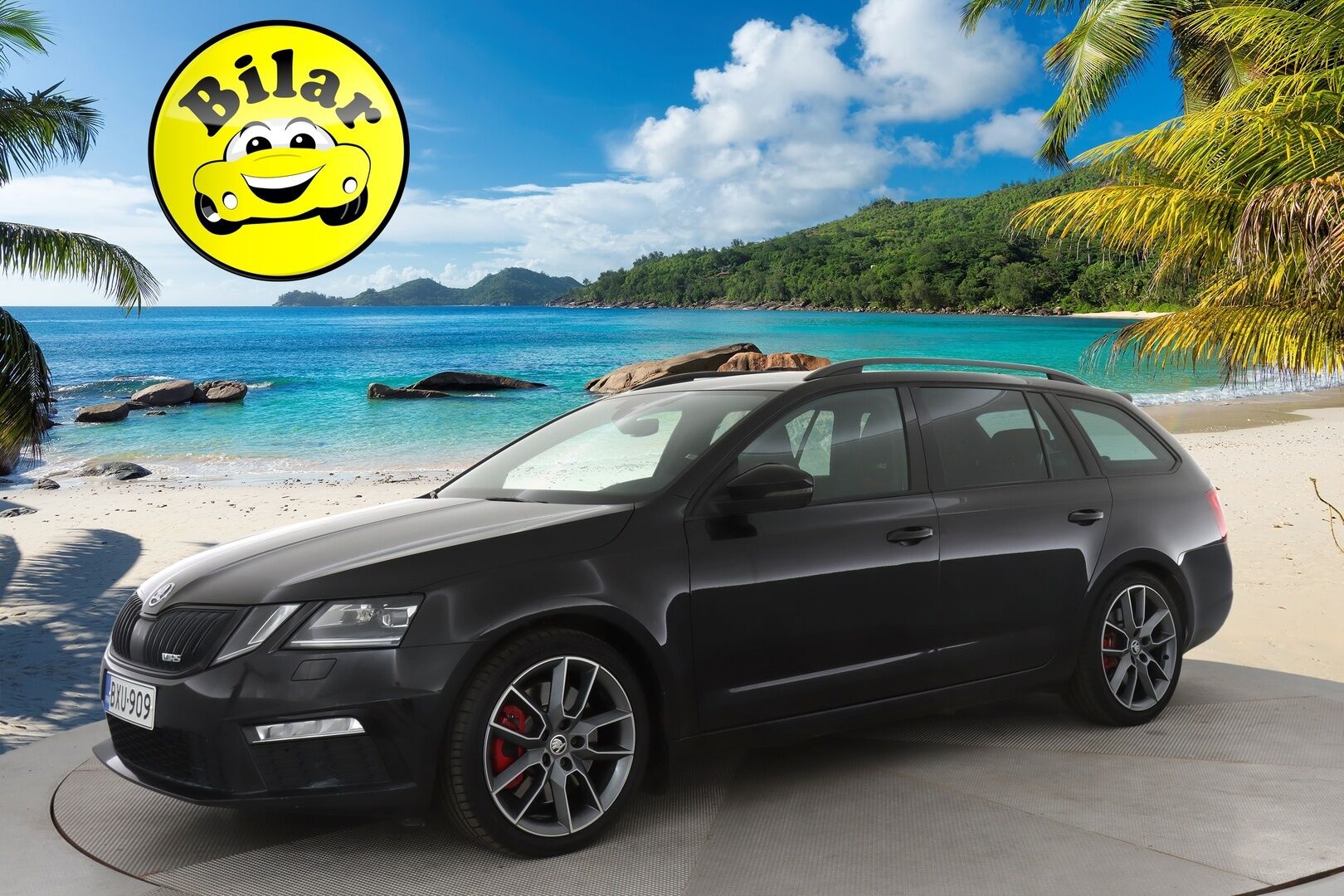 Skoda Octavia 2019 Combi 2,0 TSI RS BusinessLine DSG Autom. -  ACC | Webasto | Canton | Digimittaristo | P.Kamera | Keyless | Navi | Lämm. Ratti & Tuulilasi | SmartLink | LED | BLIS | Suomi-auto | 2X Renkaat & Vanteet |