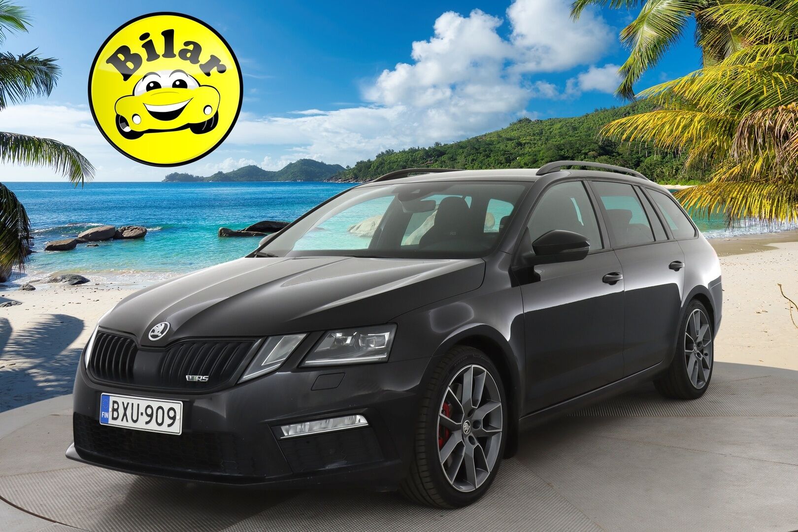 Skoda Octavia 2019 Combi 2,0 TSI RS BusinessLine DSG Autom. -  ACC | Webasto | Canton | Digimittaristo | P.Kamera | Keyless | Navi | Lämm. Ratti & Tuulilasi | SmartLink | LED | BLIS | Suomi-auto | 2X Renkaat & Vanteet |