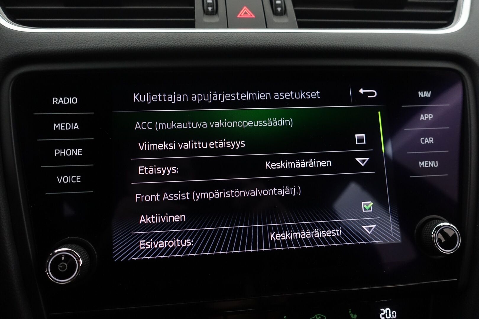 Skoda Octavia 2019 Combi 2,0 TSI RS BusinessLine DSG Autom. -  ACC | Webasto | Canton | Digimittaristo | P.Kamera | Keyless | Navi | Lämm. Ratti & Tuulilasi | SmartLink | LED | BLIS | Suomi-auto | 2X Renkaat & Vanteet |