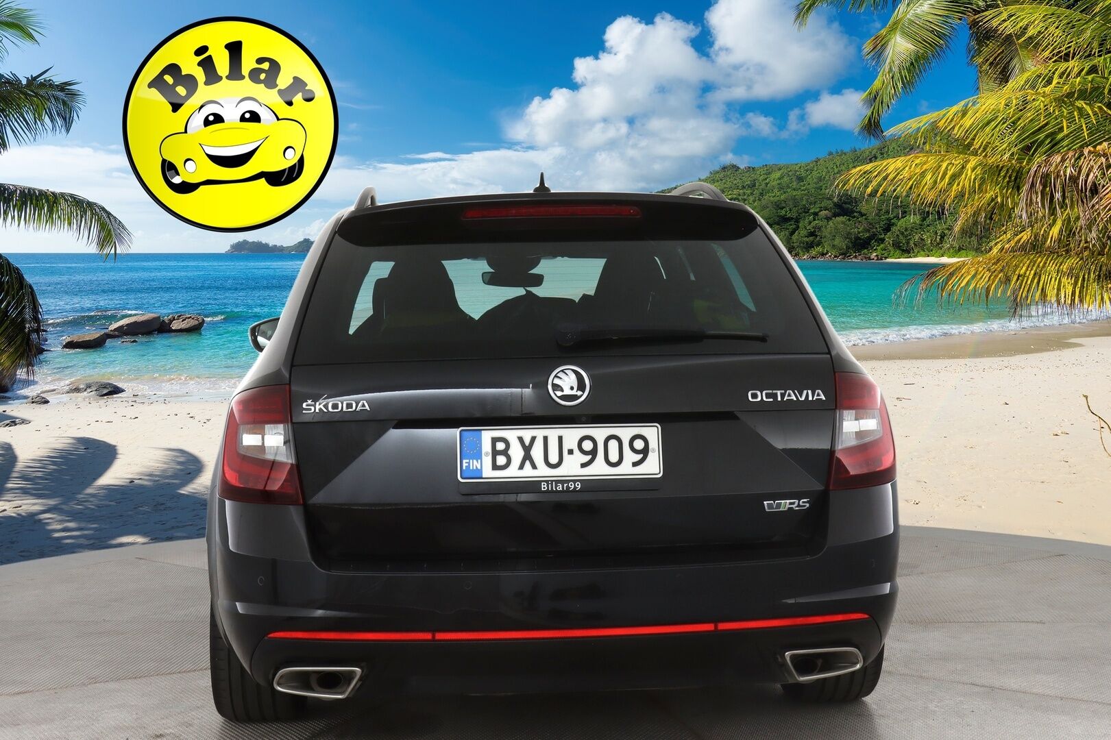 Skoda Octavia 2019 Combi 2,0 TSI RS BusinessLine DSG Autom. -  ACC | Webasto | Canton | Digimittaristo | P.Kamera | Keyless | Navi | Lämm. Ratti & Tuulilasi | SmartLink | LED | BLIS | Suomi-auto | 2X Renkaat & Vanteet |