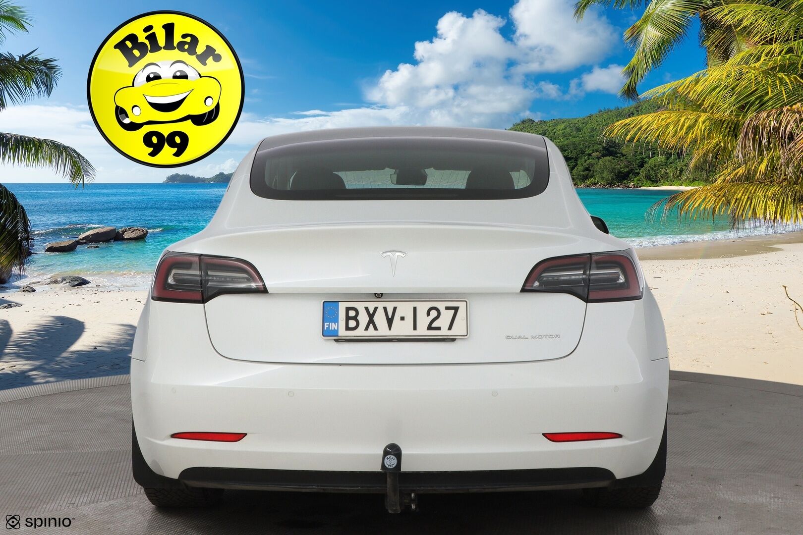 Tesla Model 3 2019 Long Range Dual Motor AWD * Vetokoukku / Lasikatto / Nahkasisusta / Sähköpenkit / ACC / BLIS / Peruutuskamera - 2x Renkaat alkuperäisvantein / Akku kuntotarkastettu / Juuri tullut Tampereelle! - HULLU BLACKWEEK KORKOTARJOUS 2,49%