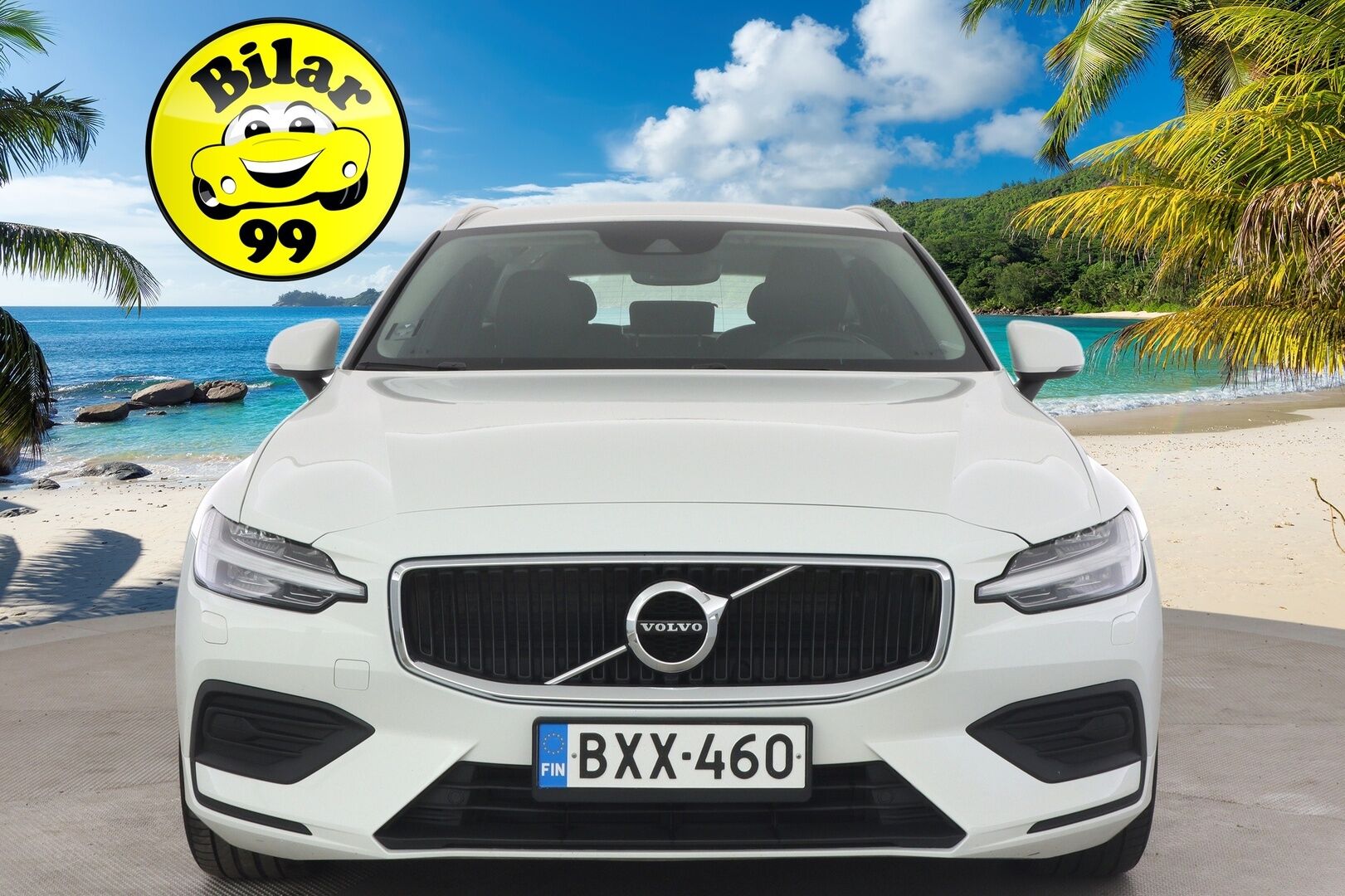 Volvo V60 2019 D3 AWD Business aut ** Suomi-auto / Webasto / P.tutkat / Vakkari / Koukku / APP-Connect ** - Alv-vähennyskelpoinen / Hyvin pidetty / Särmä historia!