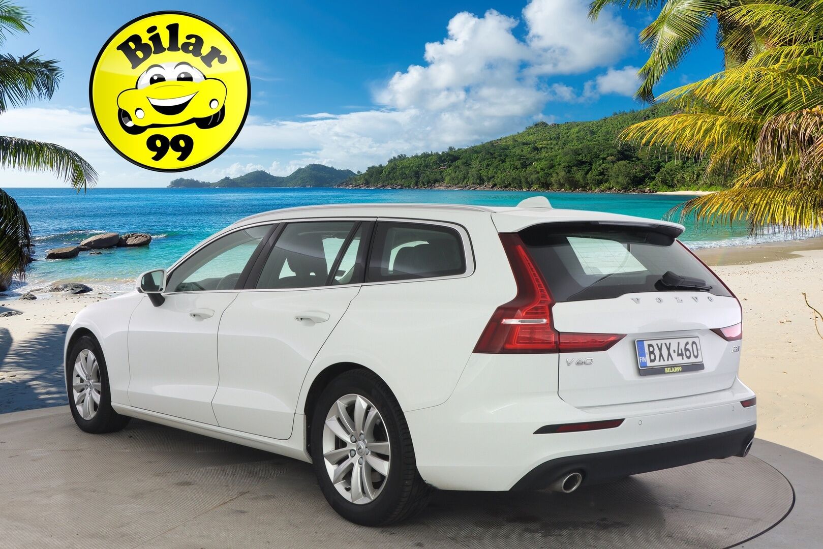 Volvo V60 2019 D3 AWD Business aut ** Suomi-auto / Webasto / P.tutkat / Vakkari / Koukku / APP-Connect ** - Alv-vähennyskelpoinen / Hyvin pidetty / Särmä historia!