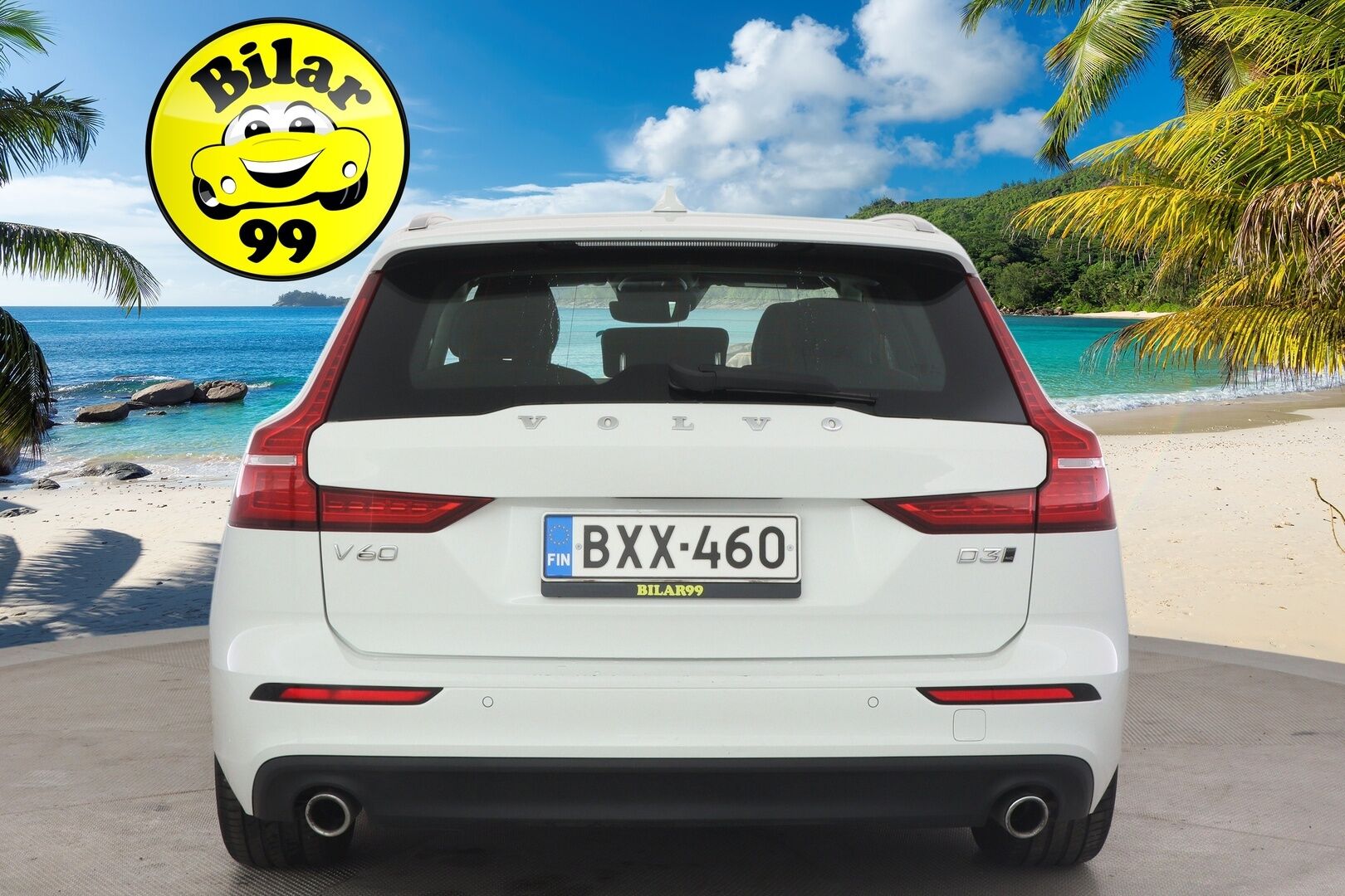 Volvo V60 2019 D3 AWD Business aut ** Suomi-auto / Webasto / P.tutkat / Vakkari / Koukku / APP-Connect ** - Alv-vähennyskelpoinen / Hyvin pidetty / Särmä historia!
