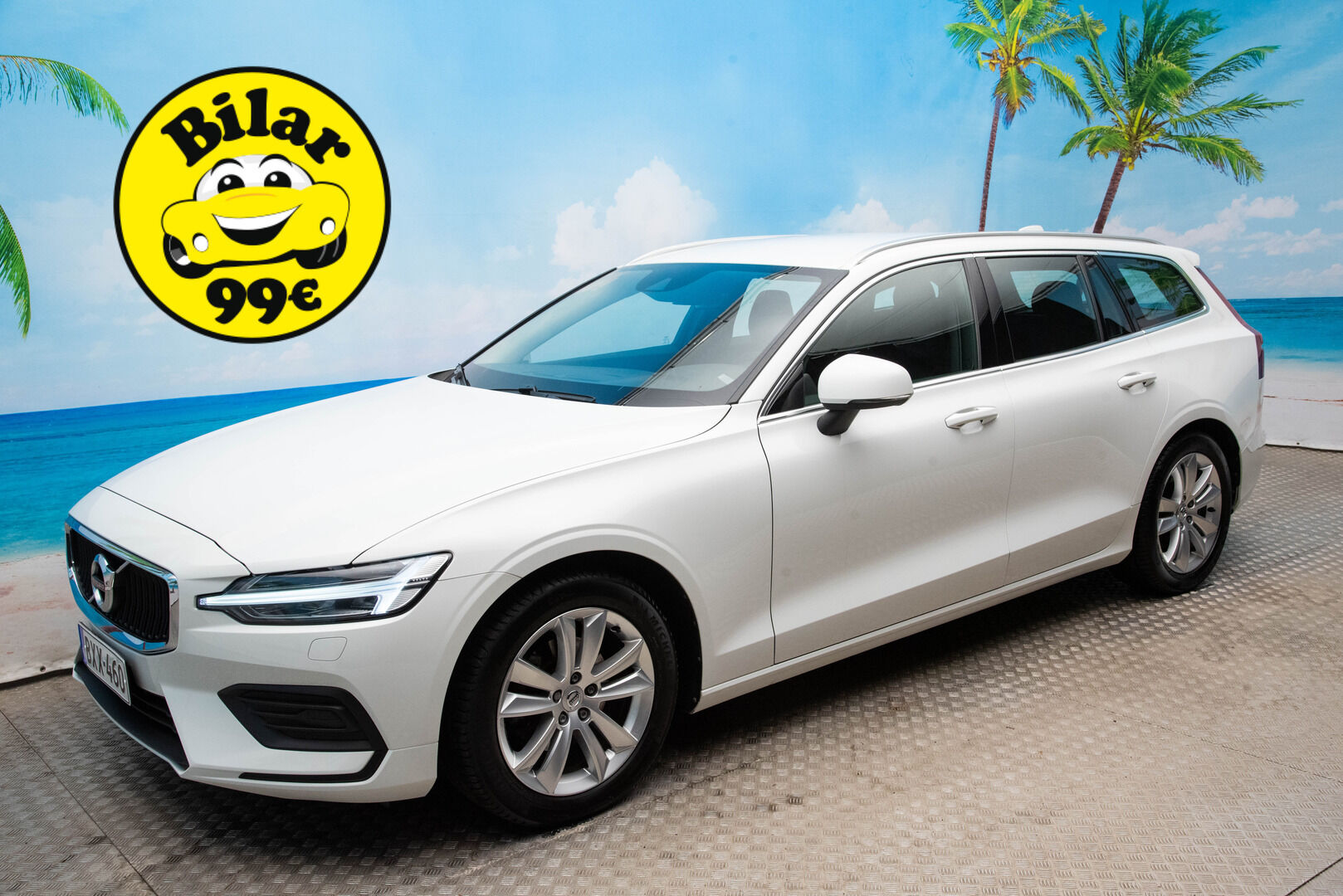 Volvo V60 2019 D3 AWD Business aut - ** Suomi-auto / Webasto / P.tutkat / Vakkari / Koukku / APP-Connect **