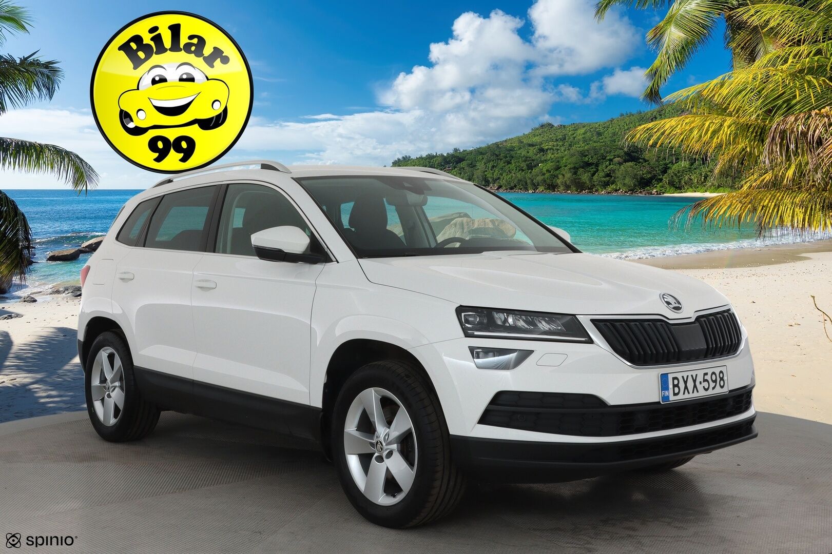 Skoda Karoq 2019 1,5 TSI 4x4 Style DSG Autom **Webasto / Muistipenkki / Adapt.vakkari / Canton / P.kamera / KeylessGo** - 1.om Suomi-auto / Kahdet renkaat aluvanteilla