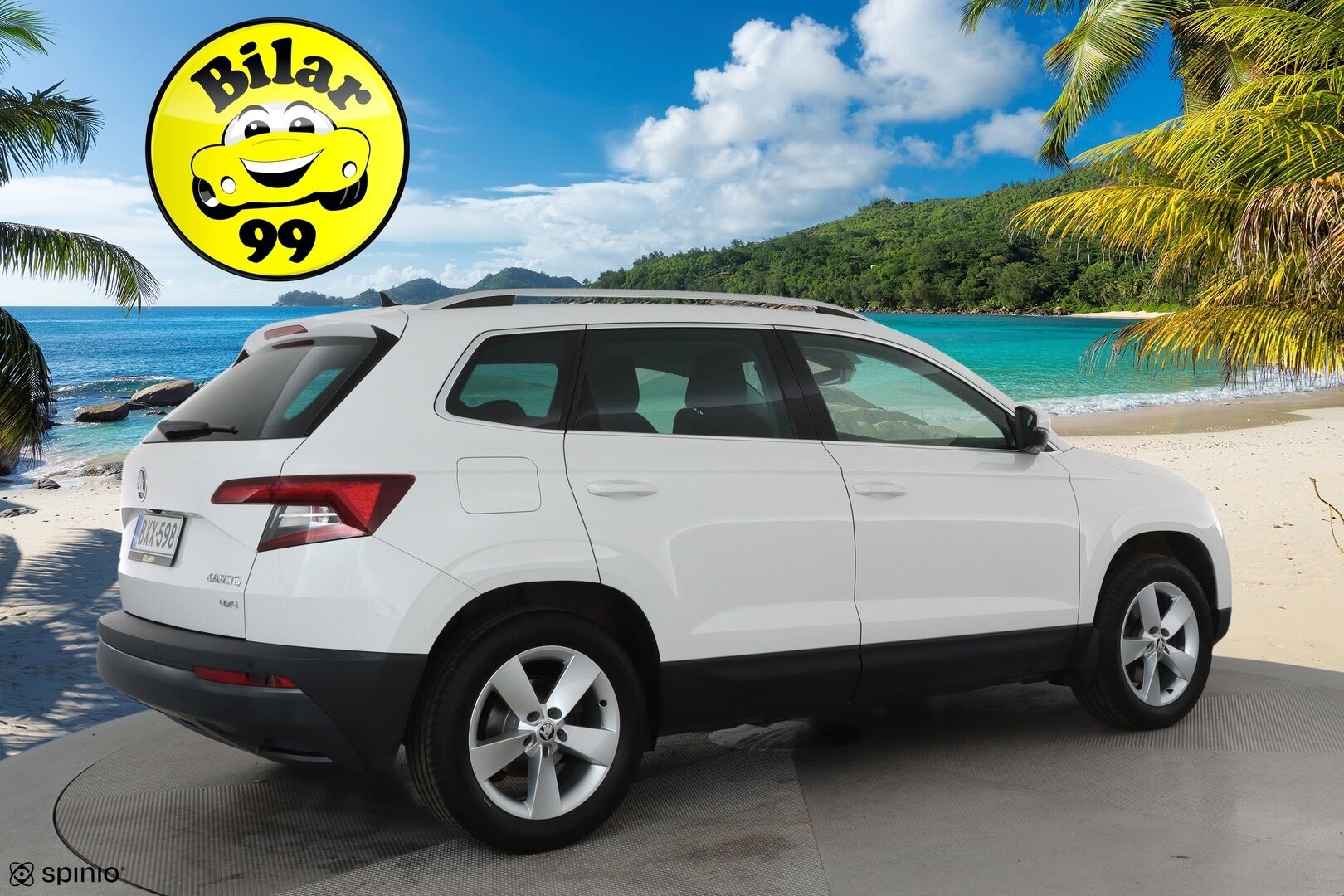 Skoda Karoq 2019 1,5 TSI 4x4 Style DSG Autom **Webasto / Muistipenkki / Adapt.vakkari / Canton / P.kamera / KeylessGo** - 1.om Suomi-auto / Kahdet renkaat aluvanteilla