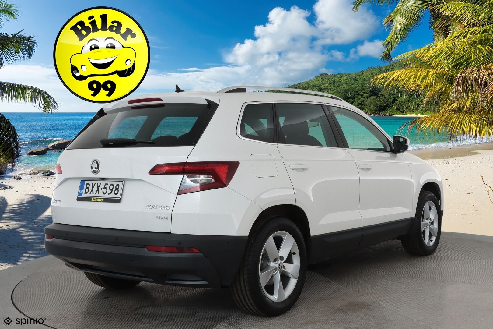 Skoda Karoq 2019 1,5 TSI 4x4 Style DSG Autom **Webasto / Muistipenkki / Adapt.vakkari / Canton / P.kamera / KeylessGo** - 1.om Suomi-auto / Kahdet renkaat aluvanteilla