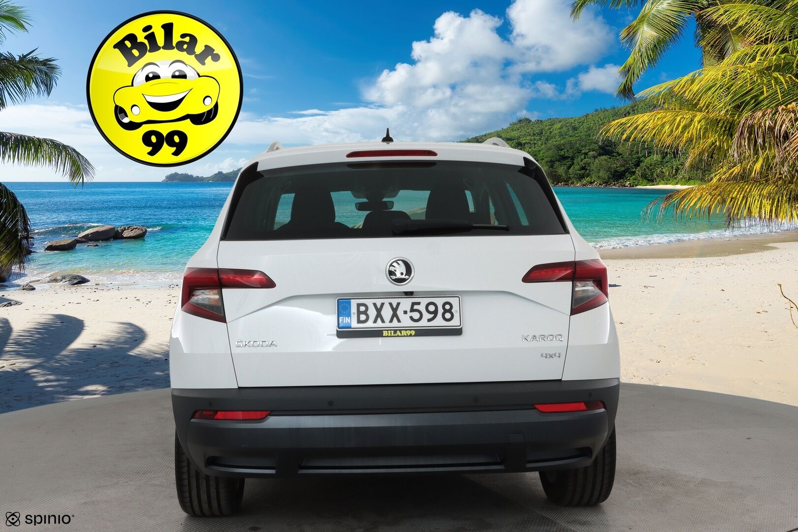 Skoda Karoq 2019 1,5 TSI 4x4 Style DSG Autom **Webasto / Muistipenkki / Adapt.vakkari / Canton / P.kamera / KeylessGo** - 1.om Suomi-auto / Kahdet renkaat aluvanteilla