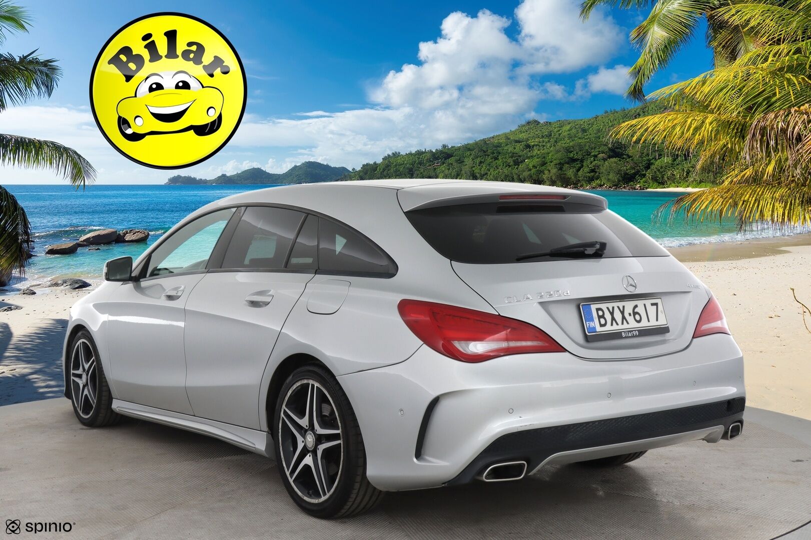 Mercedes-Benz CLA 2016 220 d 4MATIC Shooting Brake AMG - Panoraama / P-Kamera / Navi / Xenon / Nahka-Alcantara / Lohko / Näyttävä / Juuri huollettu ja katsatettu!