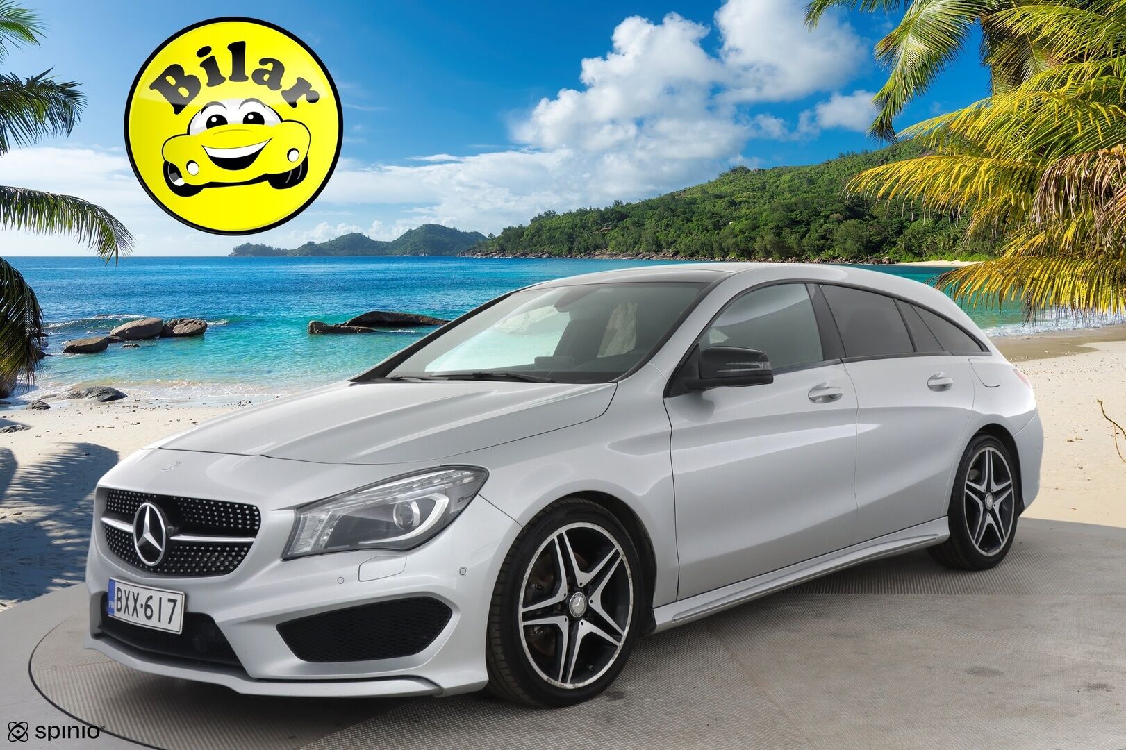 Mercedes-Benz CLA 2016 220 d 4MATIC Shooting Brake AMG - Panoraama / P-Kamera / Navi / Xenon / Nahka-Alcantara / Lohko / Näyttävä / Juuri huollettu ja katsatettu!