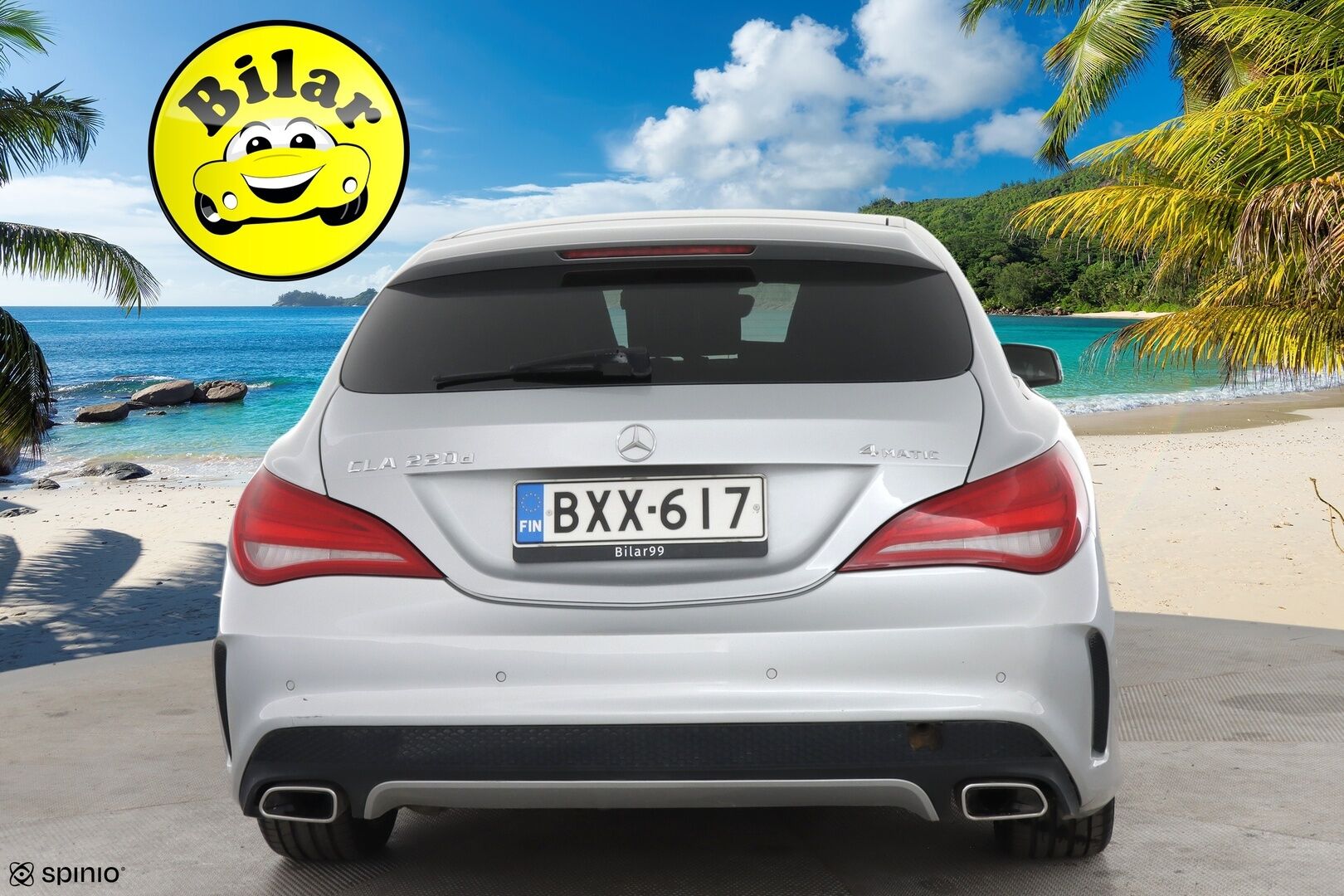 Mercedes-Benz CLA 2016 220 d 4MATIC Shooting Brake AMG - Panoraama / P-Kamera / Navi / Xenon / Nahka-Alcantara / Lohko / Näyttävä / Juuri huollettu ja katsatettu!