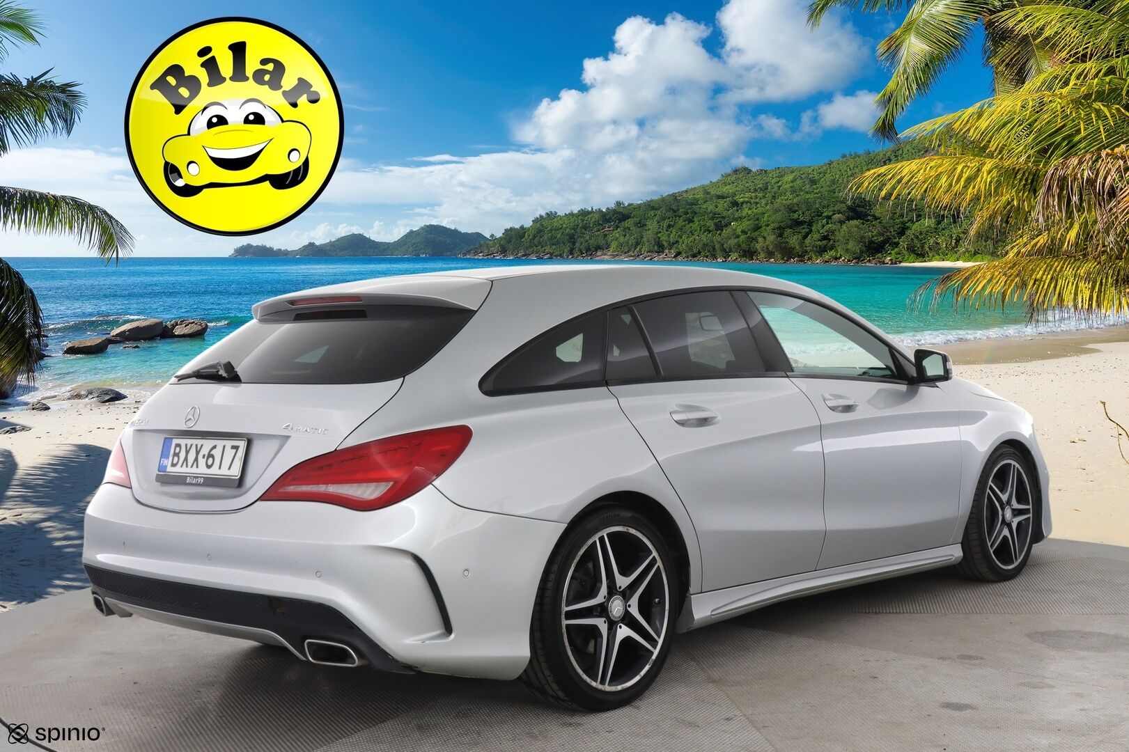 Mercedes-Benz CLA 2016 220 d 4MATIC Shooting Brake AMG - Panoraama / P-Kamera / Navi / Xenon / Nahka-Alcantara / Lohko / Näyttävä / Juuri huollettu ja katsatettu!
