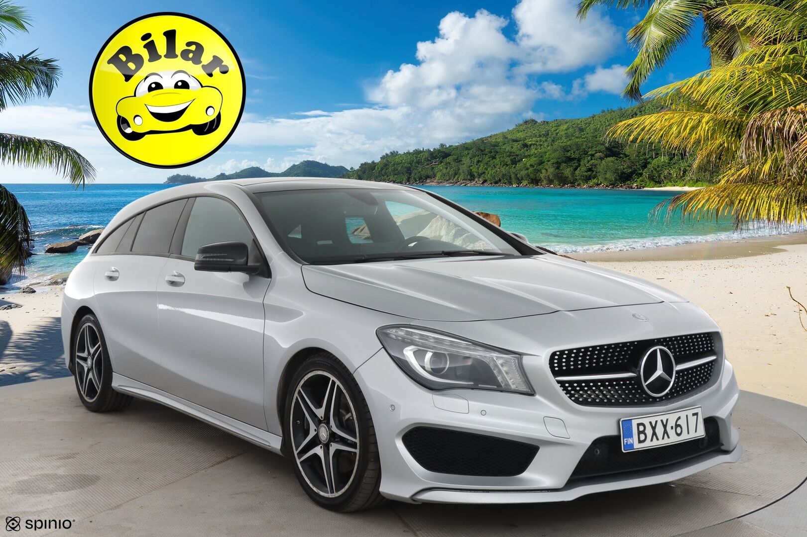 Mercedes-Benz CLA 2016 220 d 4MATIC Shooting Brake AMG - Panoraama / P-Kamera / Navi / Xenon / Nahka-Alcantara / Lohko / Näyttävä / Juuri huollettu ja katsatettu!