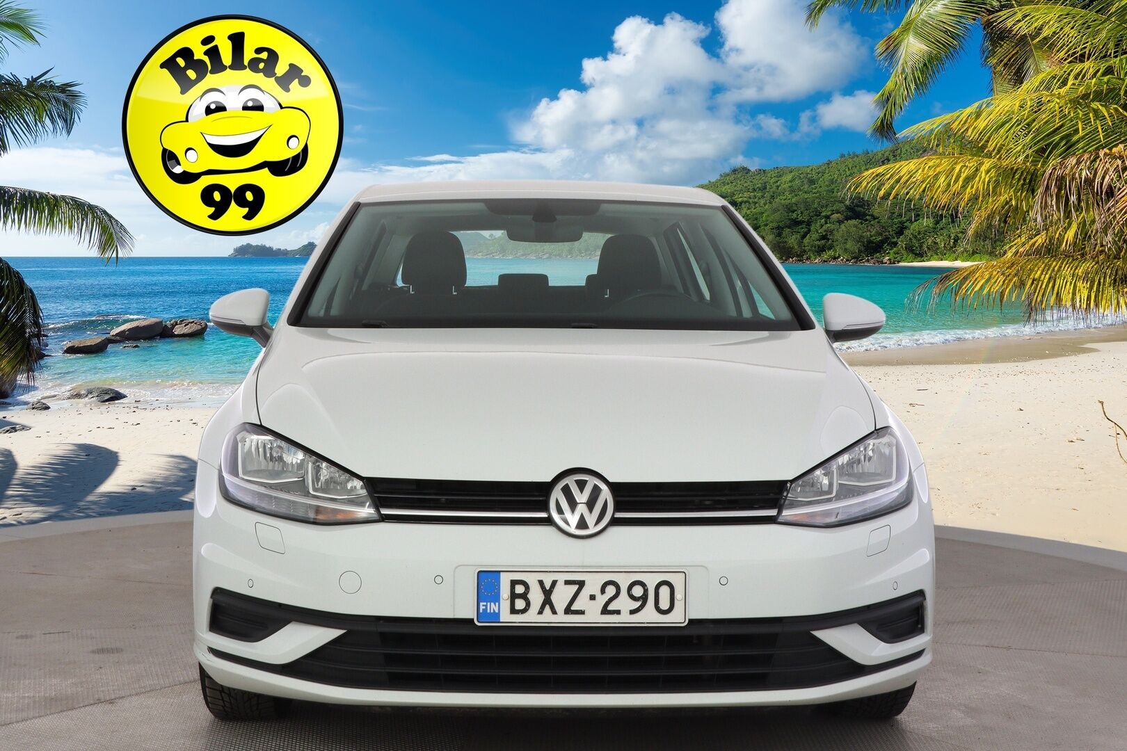 Volkswagen Golf 2019 Trendline 1,0 TSI 63 kW (85 hv) */ Suomi-auto / Webasto / Vakkari / Ilmastointi / 2x renkaat /* - Juuri huollettu / Hihna tehty 05/25 / Hyvät renkaat