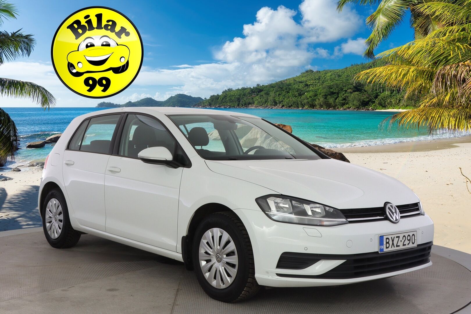 Volkswagen Golf 2019 Trendline 1,0 TSI 63 kW (85 hv) */ Suomi-auto / Webasto / Vakkari / Ilmastointi / 2x renkaat /* - Edulliset kulut / Hihna tehty 05/25 / Hyvät renkaat