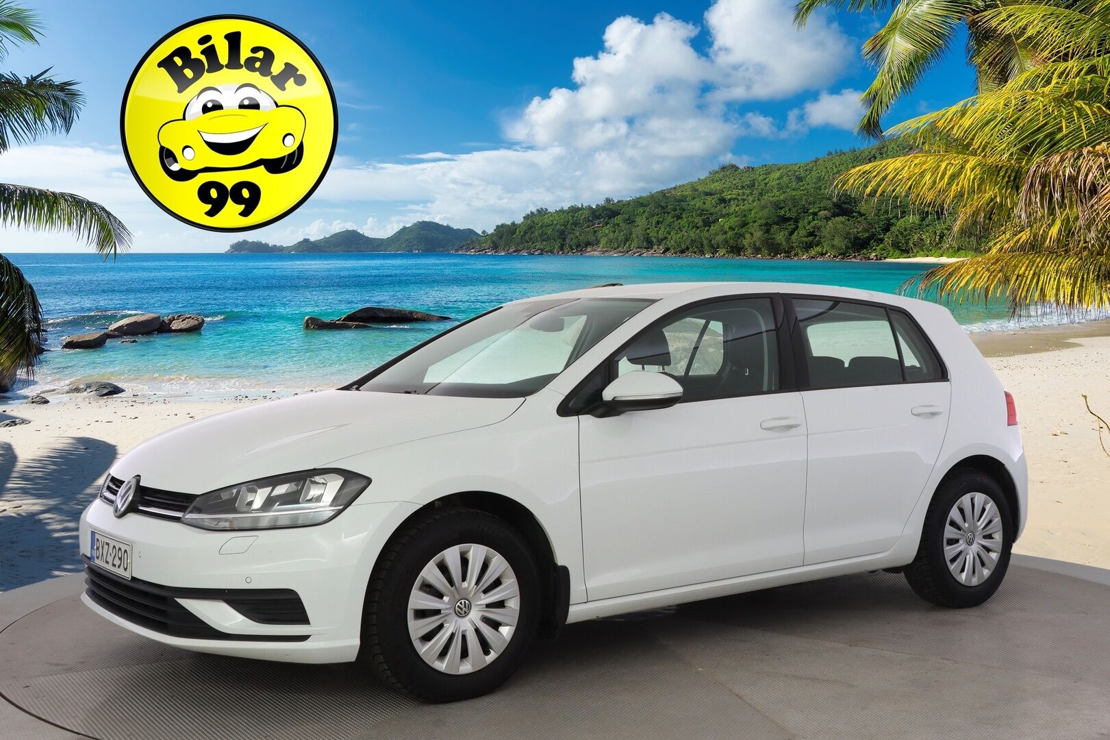 Volkswagen Golf 2019 Trendline 1,0 TSI 63 kW (85 hv) */ Suomi-auto / Webasto / Vakkari / Ilmastointi / 2x renkaat /* - Edulliset kulut / Hihna tehty 05/25 / Hyvät renkaat