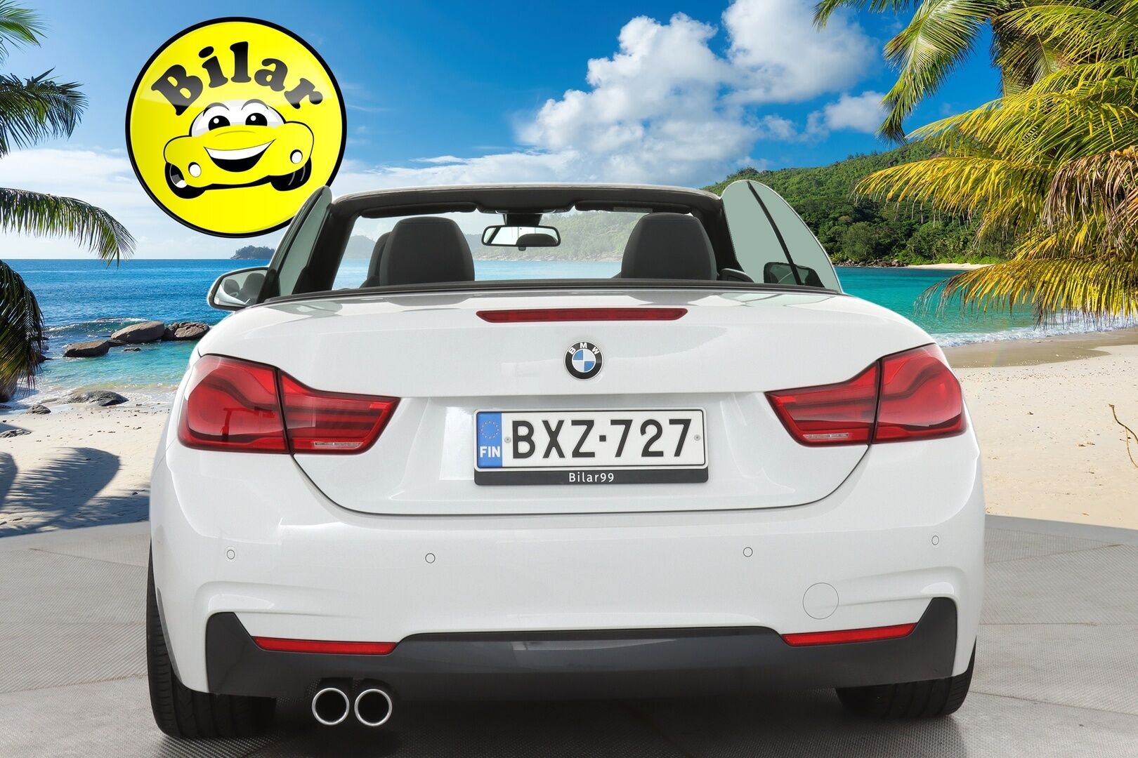 BMW 420 2018 F33 Cabriolet 420d A Business M Sport - | Hud | Nahkapenkit muistilla | Hifit | Prof. Navi | Niskan lämmittimet | 2x renkaat aluilla |
