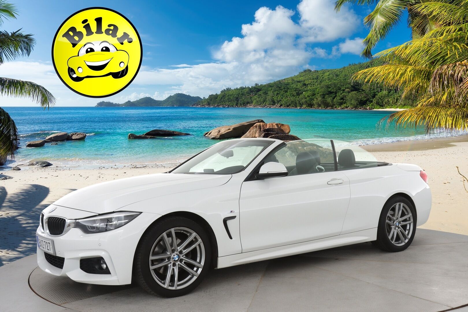 BMW 420 2018 F33 Cabriolet 420d A Business M Sport - | Hud | Nahkapenkit muistilla | Hifit | Prof. Navi | Niskan lämmittimet | 2x renkaat aluilla |