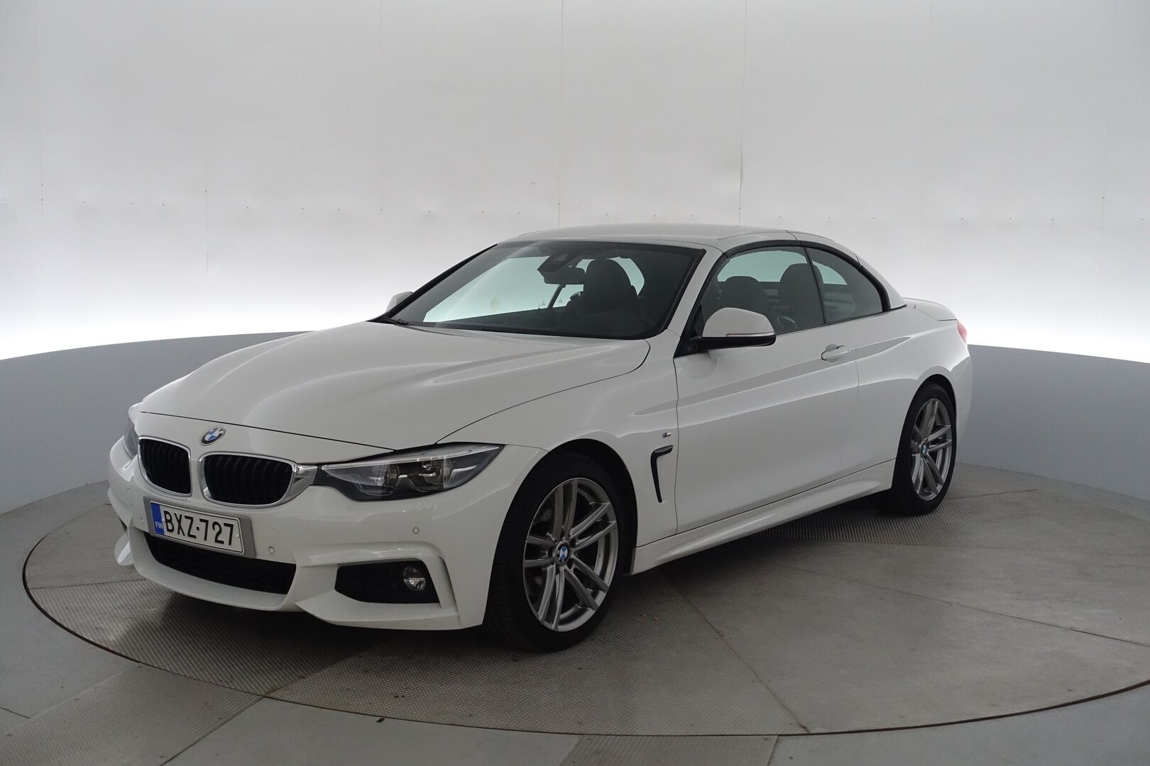 BMW 420 2018 F33 Cabriolet 420d A Business M Sport - | LCI | HUD | Adapt. LED | Keyless | Driving Assistant | Nahka Muisti Penkit | Hifit | Prof. Navi | Niskan lämmittimet | 2x renkaat aluilla |