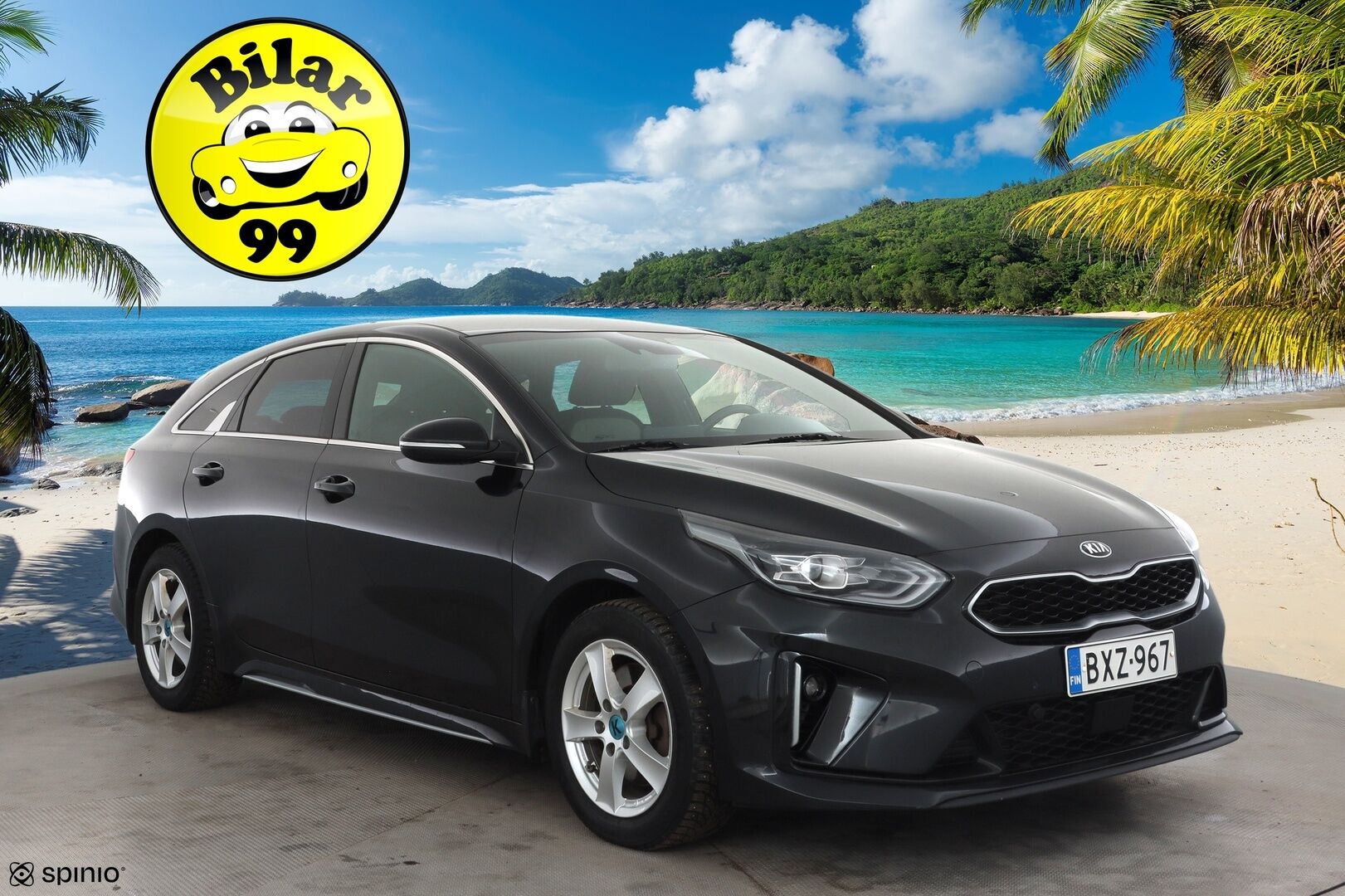 Kia ProCeed 2019 1,4 T-GDI ISG 140hv GT-Line Business Premium SB DCT A/T EcoDynamics * ACC / JBL / Lohko+Sisä / Navi * - P.kamera / Suomi-auto / Kahdet renkaat aluvanteilla