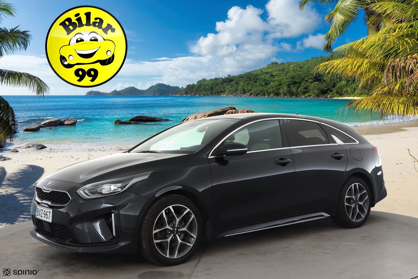 Kia ProCeed 2019 1,4 T-GDI ISG 140hv GT-Line Business Premium SB DCT A/T EcoDynamics * ACC / JBL / Lohko+Sisä / Navi * - P.kamera / Suomi-auto / Kahdet renkaat aluvanteilla