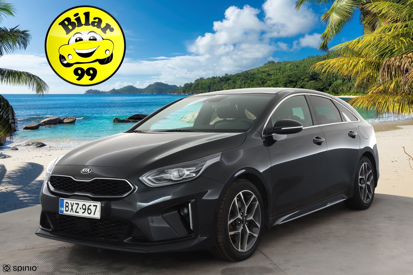 Kia ProCeed 2019 1,4 T-GDI ISG 140hv GT-Line Business Premium SB DCT A/T EcoDynamics * ACC / JBL / Lohko+Sisä / Navi * - P.kamera / Suomi-auto / Kahdet renkaat aluvanteilla