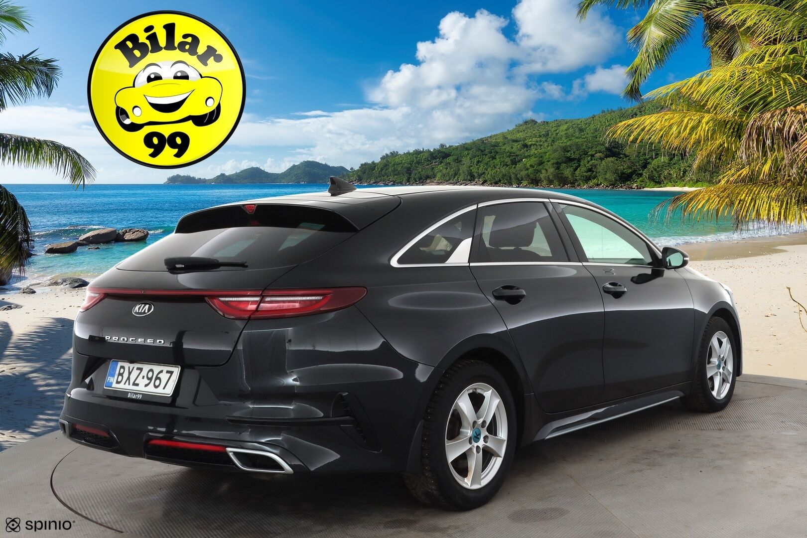 Kia ProCeed 2019 1,4 T-GDI ISG 140hv GT-Line Business Premium SB DCT A/T EcoDynamics * ACC / JBL / Lohko+Sisä / Navi * - P.kamera / Suomi-auto / Kahdet renkaat aluvanteilla